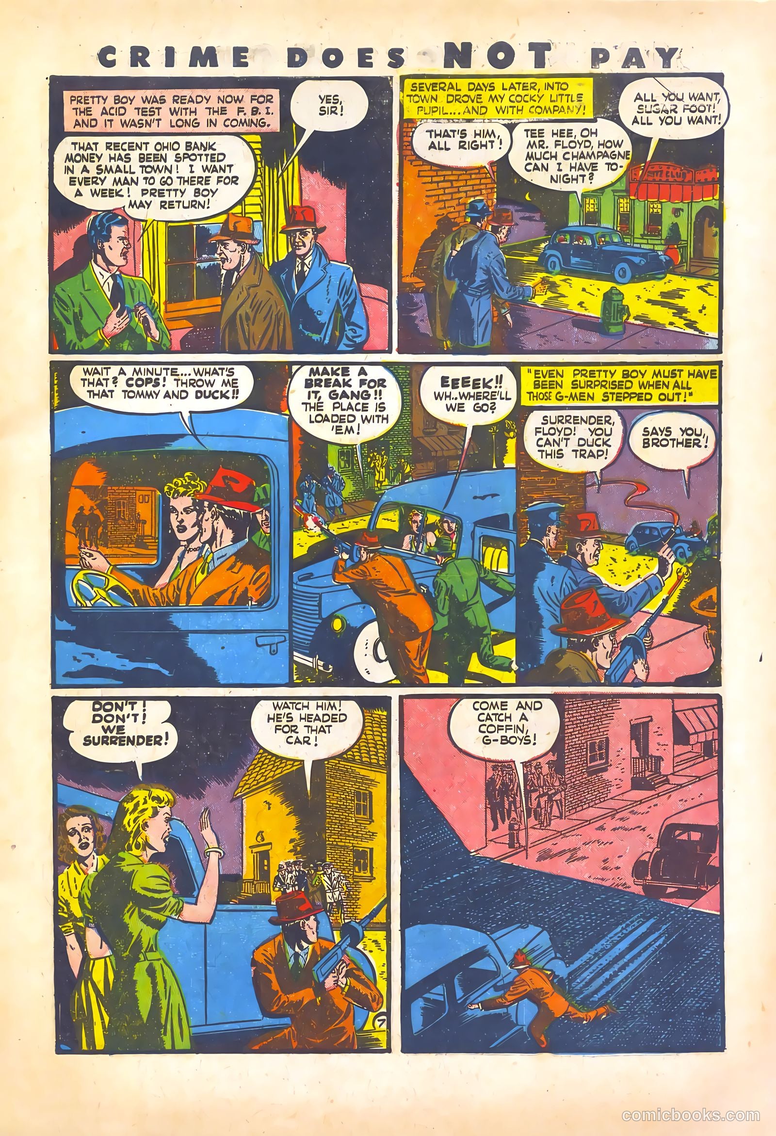 Crime Does Not Pay #27 (1943) — page 11 of 68