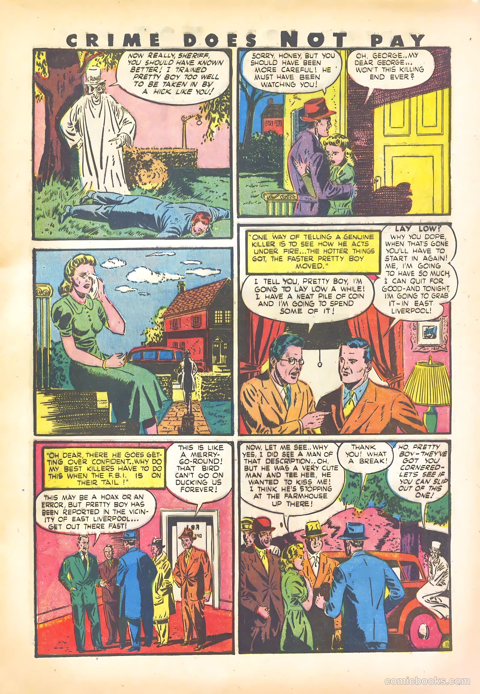 Crime Does Not Pay #27 (1943) — page 15 of 68