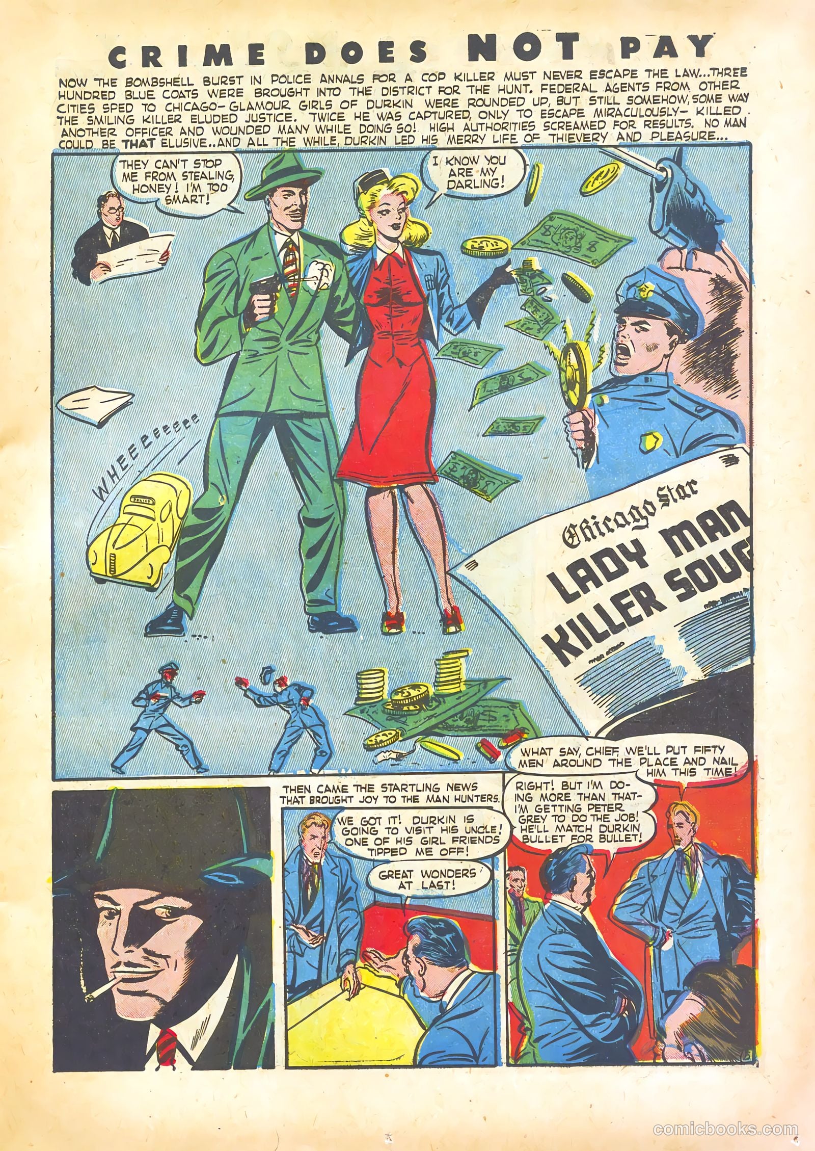Crime Does Not Pay #27 (1943) — page 21 of 68