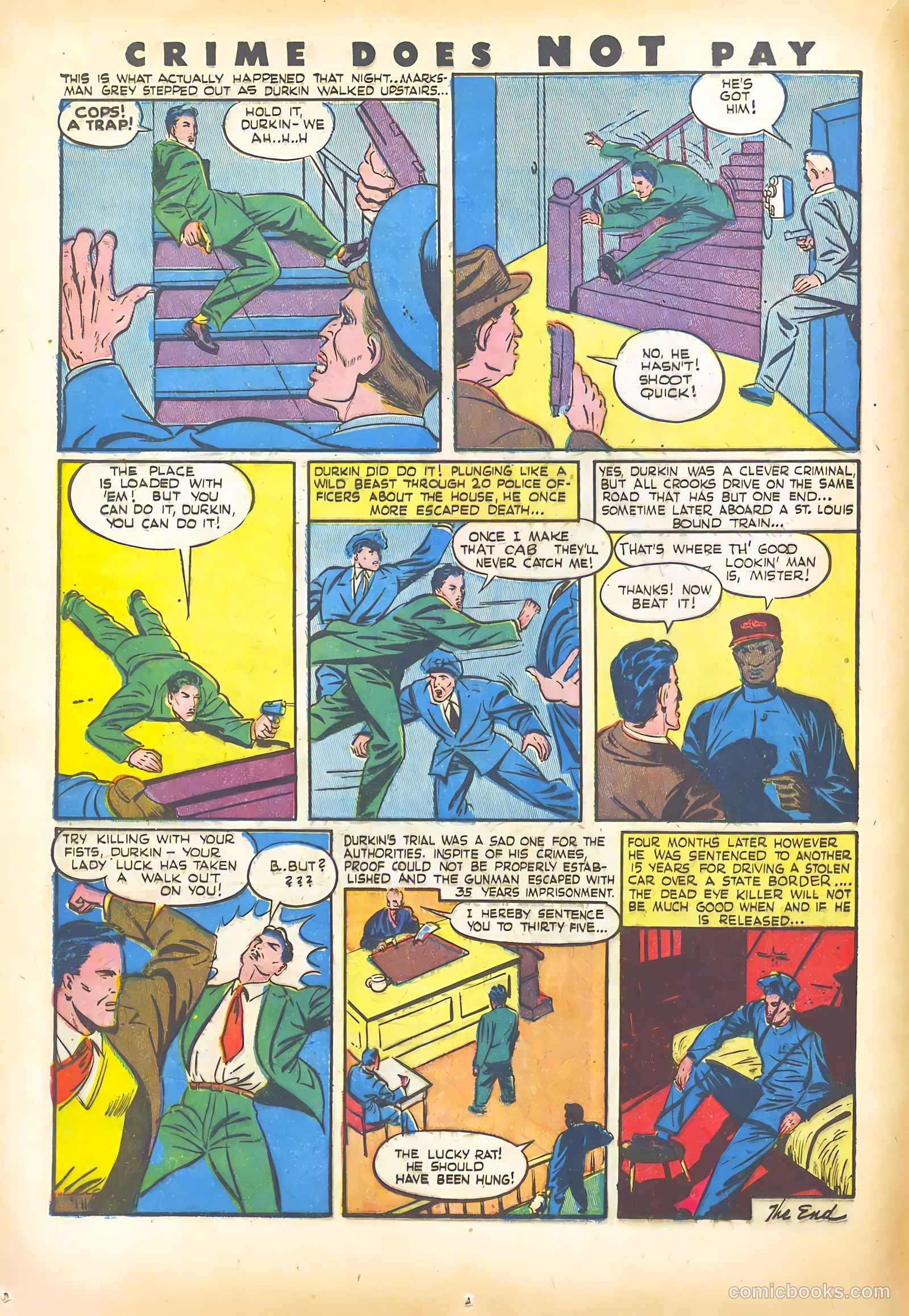 Crime Does Not Pay #27 (1943) — page 22 of 68
