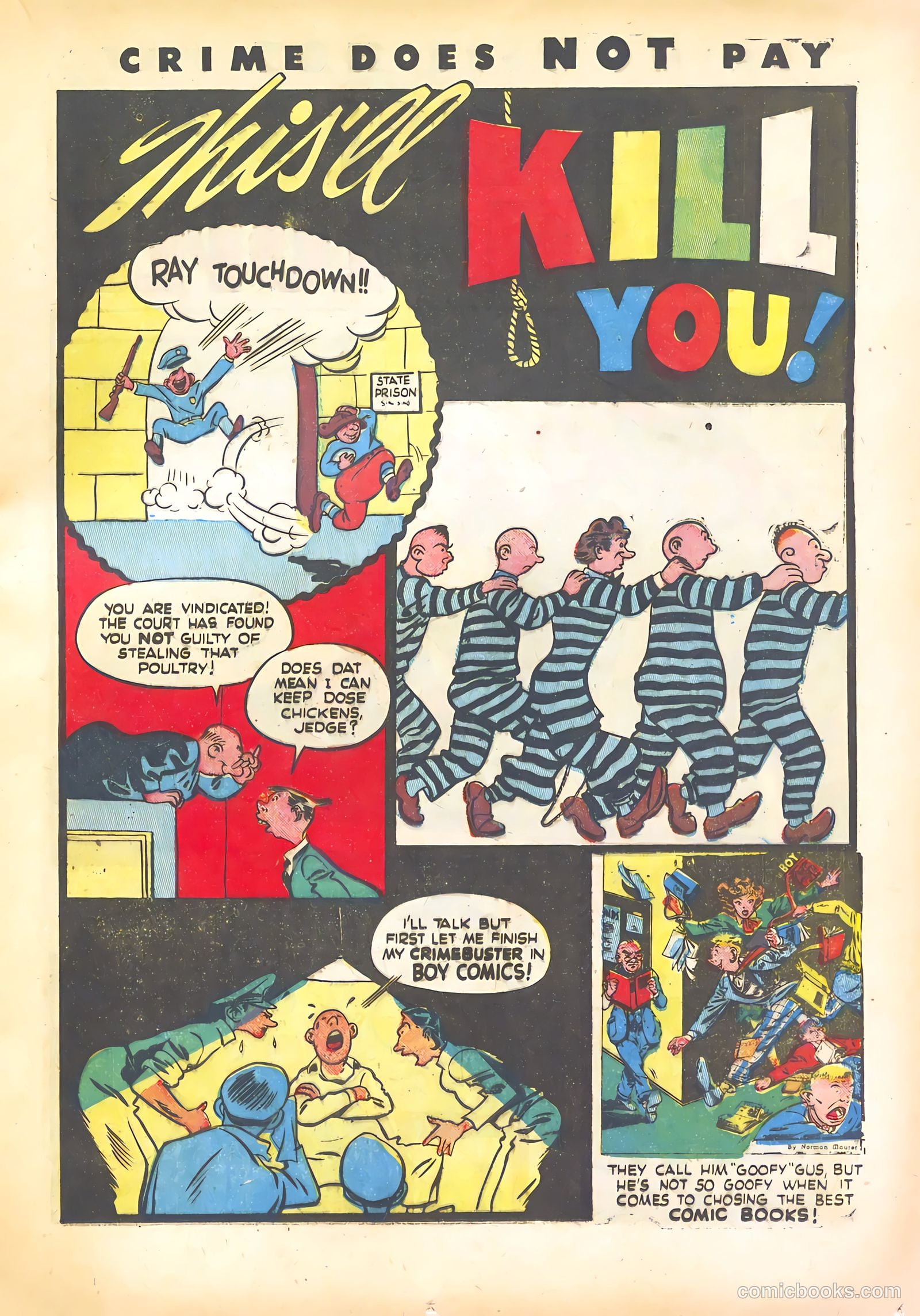 Crime Does Not Pay #27 (1943) — page 23 of 68