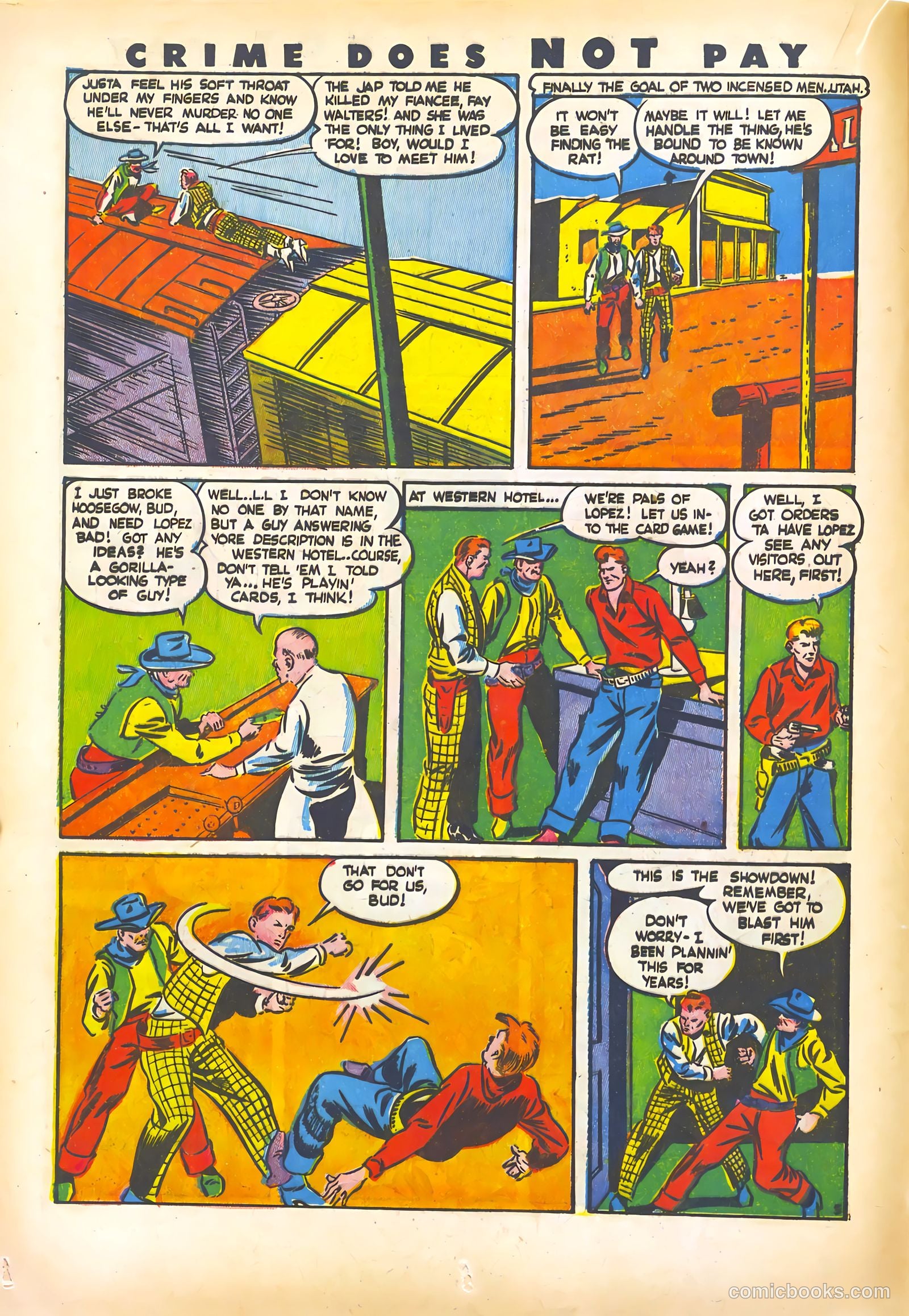 Crime Does Not Pay #27 (1943) — page 28 of 68