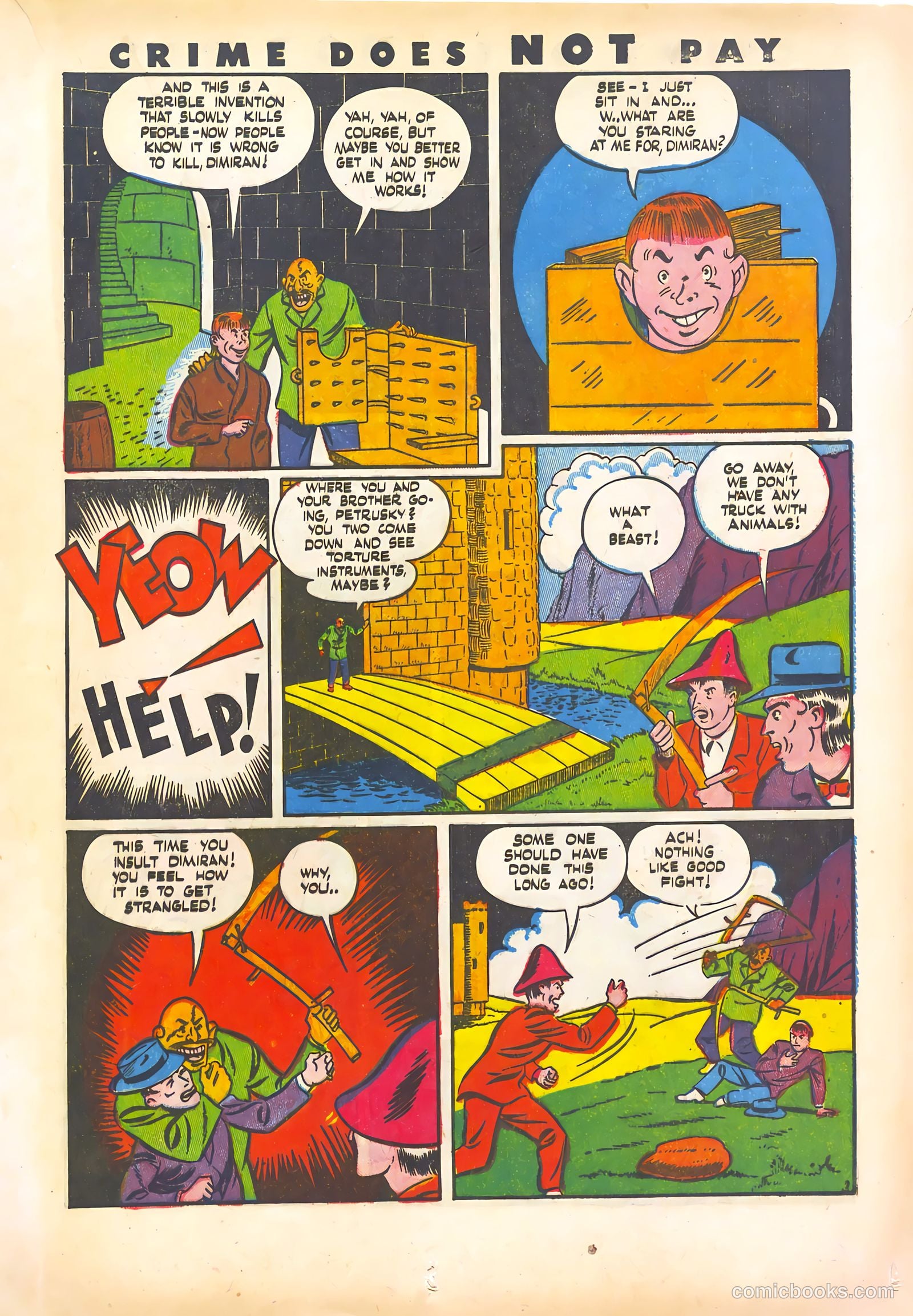 Crime Does Not Pay #27 (1943) — page 31 of 68