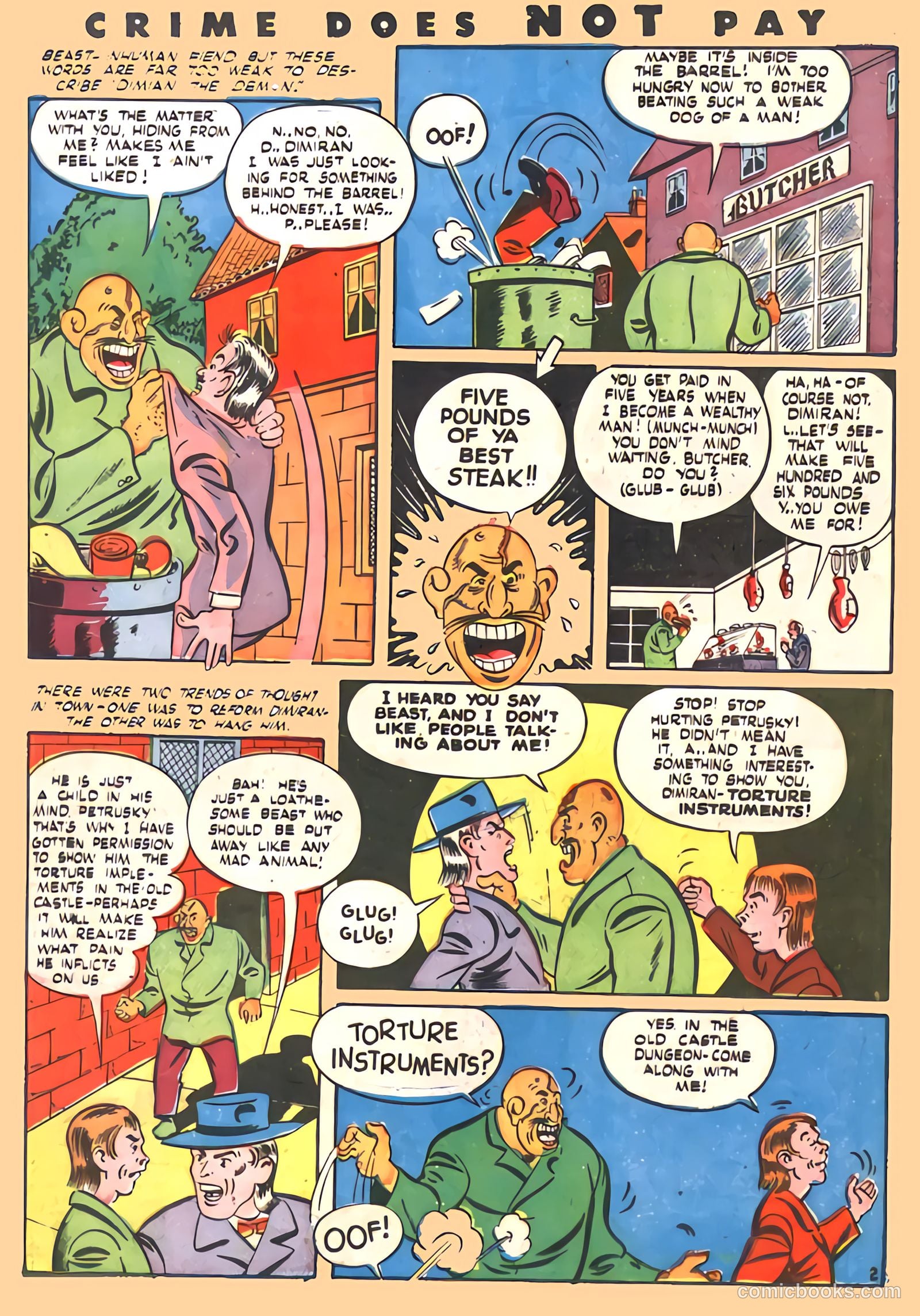 Crime Does Not Pay #27 (1943) — page 33 of 68