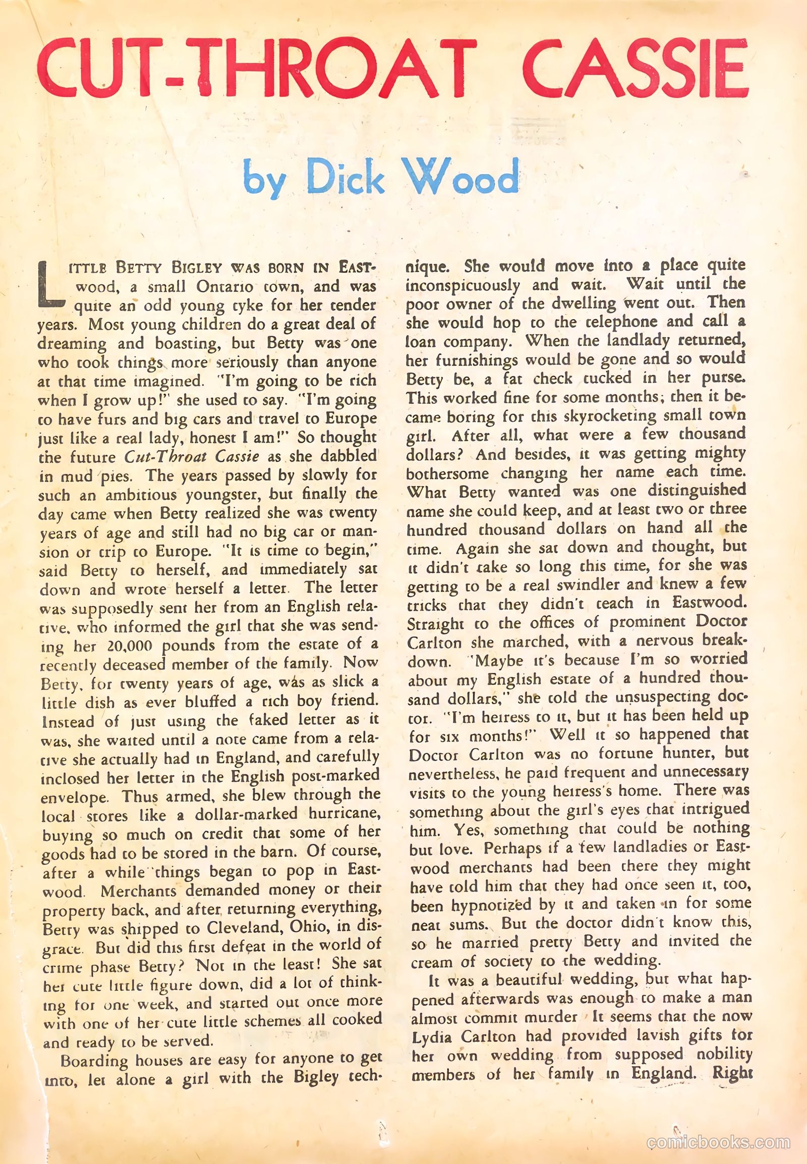 Crime Does Not Pay #27 (1943) — page 37 of 68