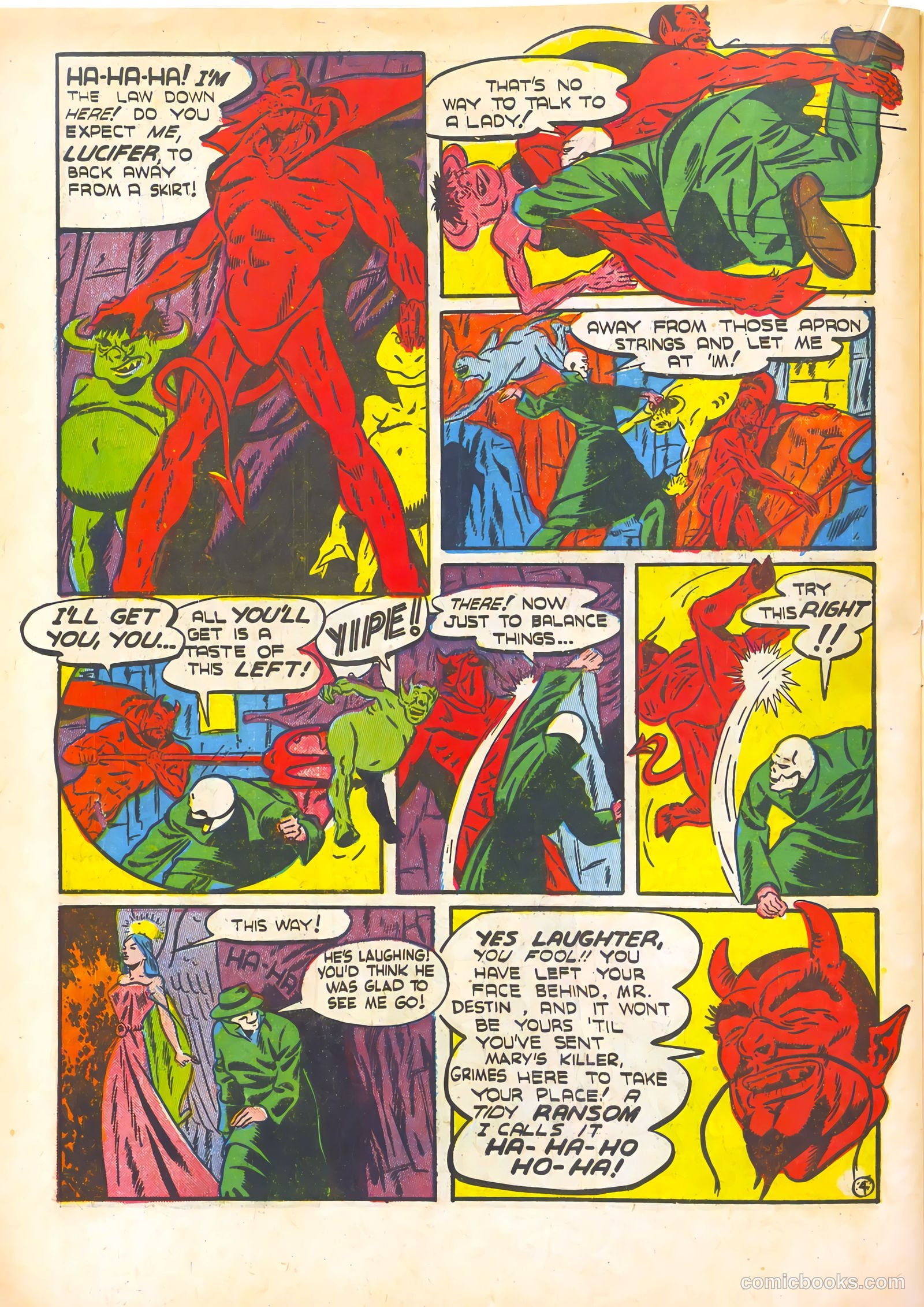 Crime Does Not Pay #27 (1943) — page 42 of 68