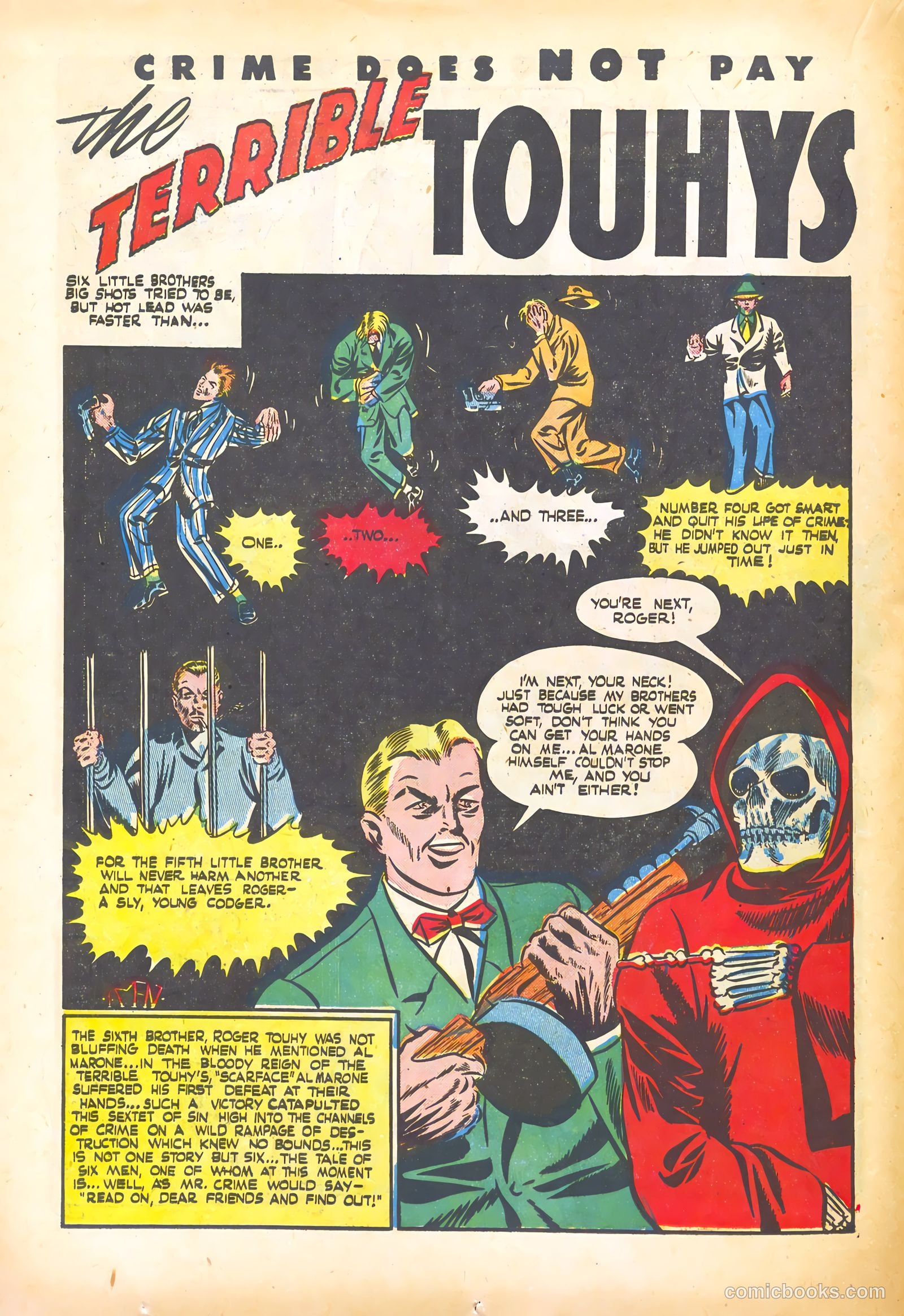 Crime Does Not Pay #27 (1943) — page 48 of 68