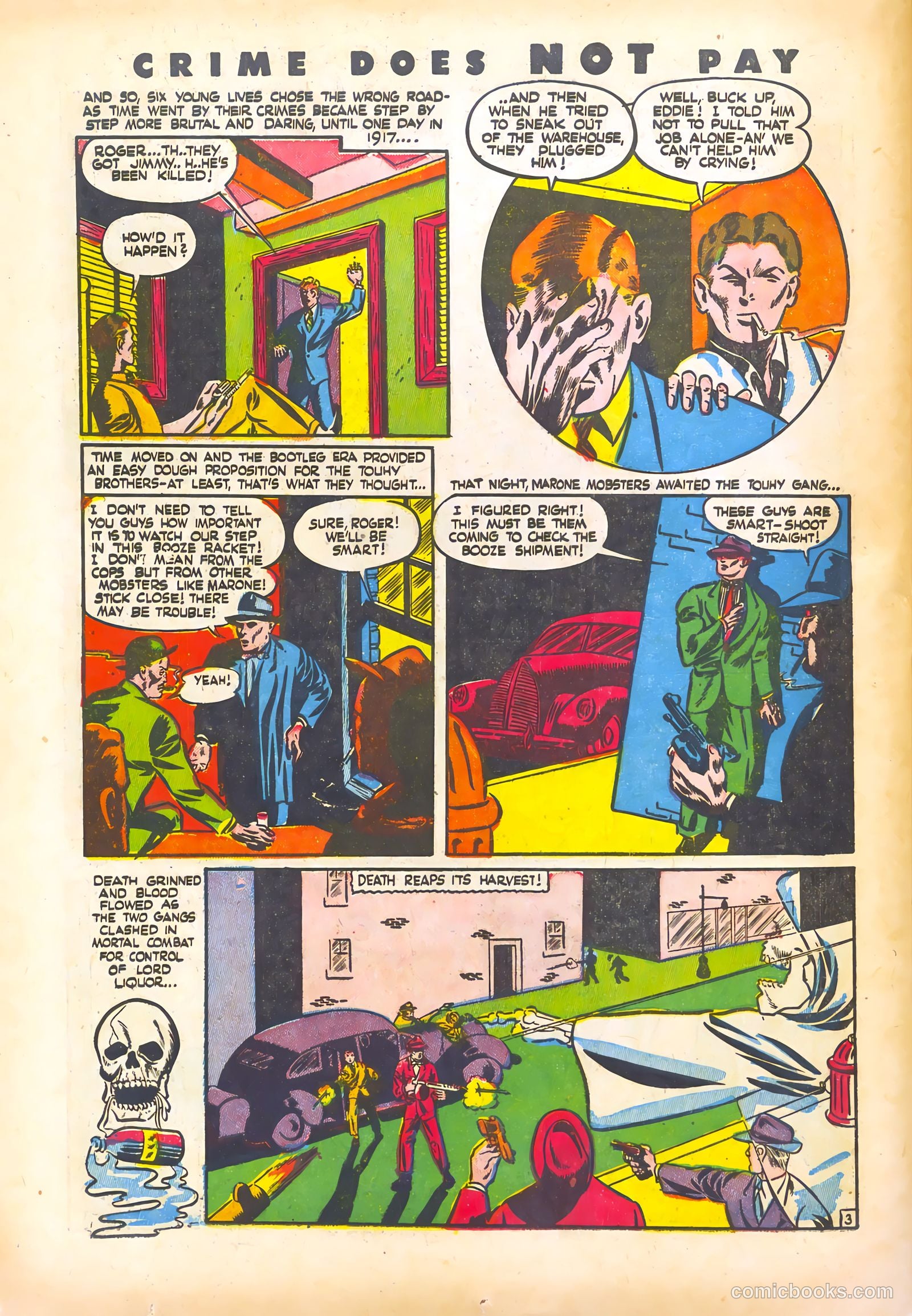 Crime Does Not Pay #27 (1943) — page 50 of 68
