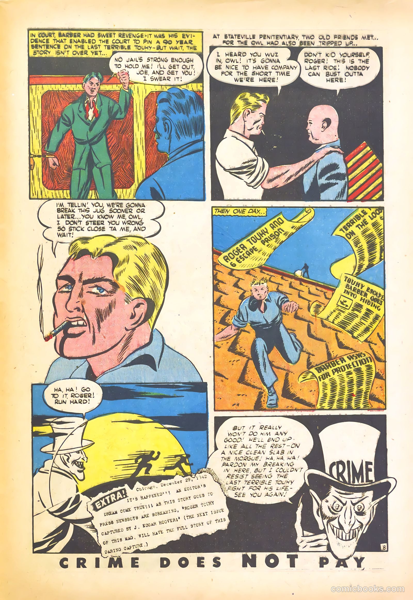 Crime Does Not Pay #27 (1943) — page 55 of 68