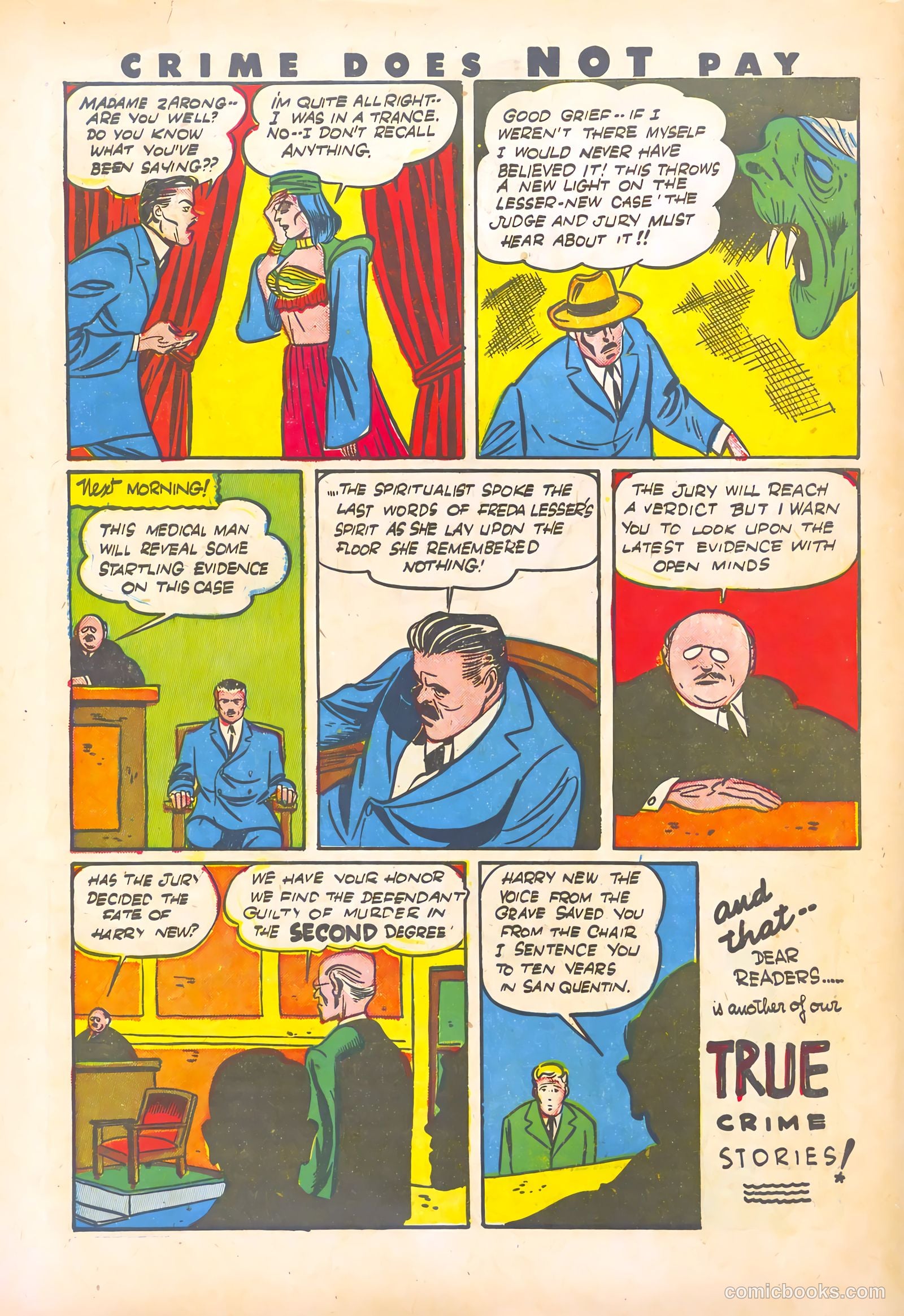 Crime Does Not Pay #27 (1943) — page 64 of 68