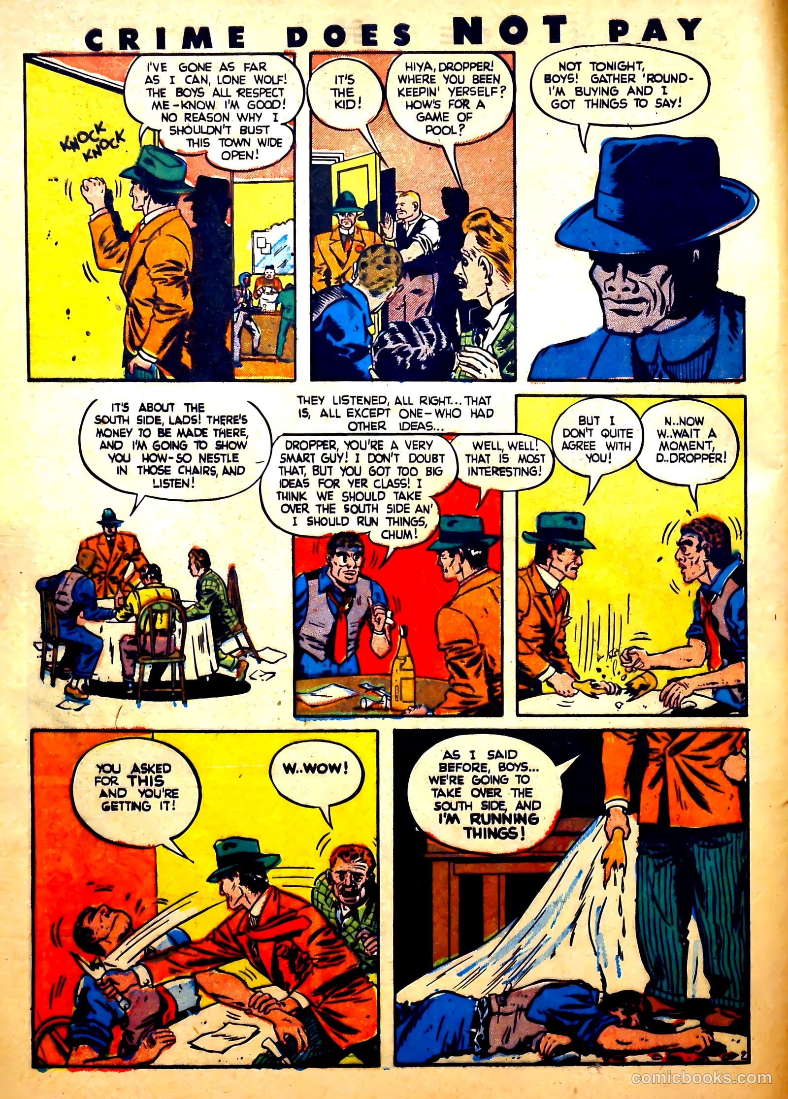 Crime Does Not Pay #28 (1943) — page 6 of 60