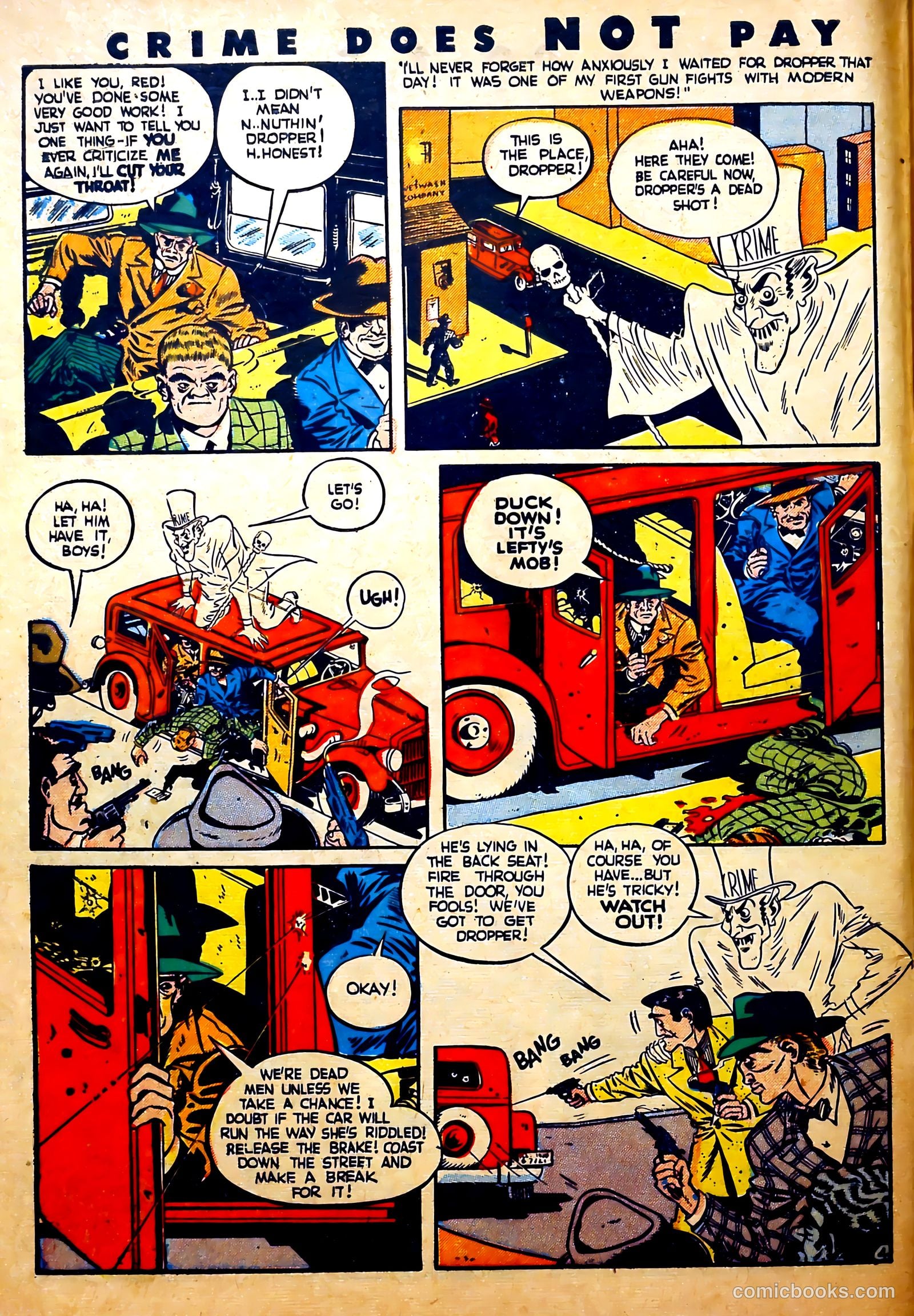 Crime Does Not Pay #28 (1943) — page 8 of 60
