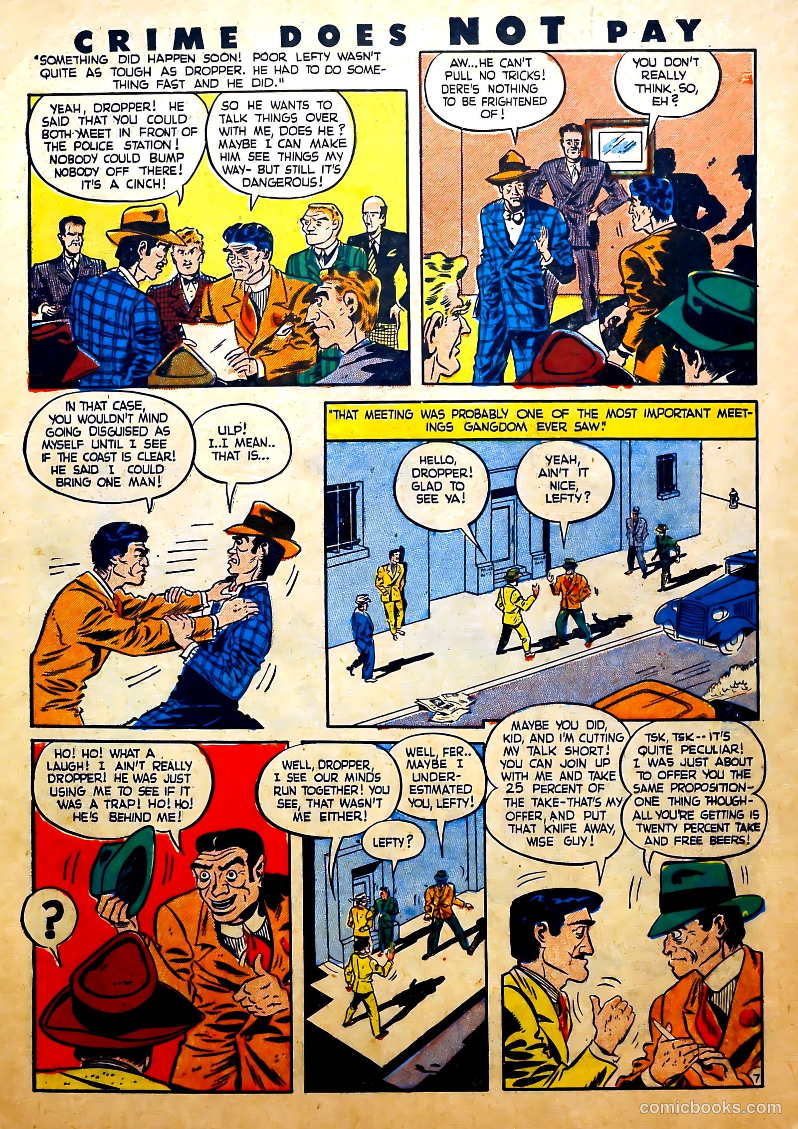 Crime Does Not Pay #28 (1943) — page 11 of 60