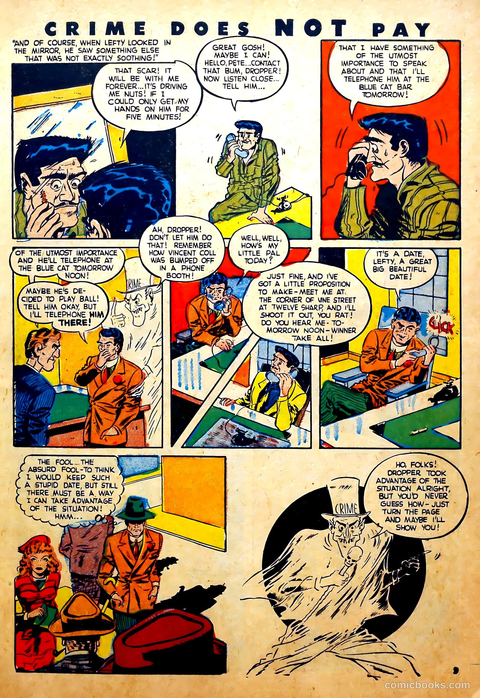 Crime Does Not Pay #28 (1943) — page 13 of 60