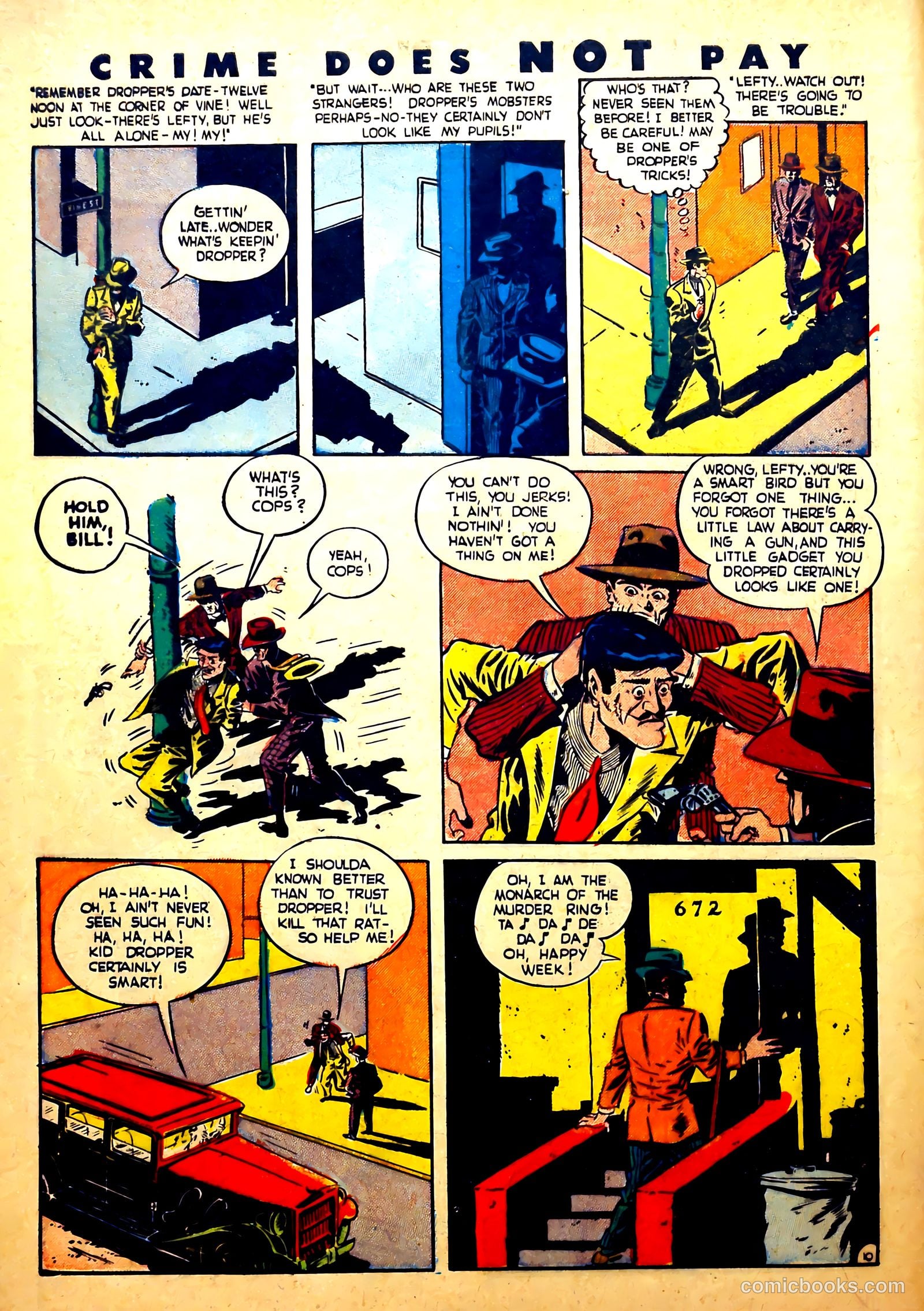 Crime Does Not Pay #28 (1943) — page 14 of 60