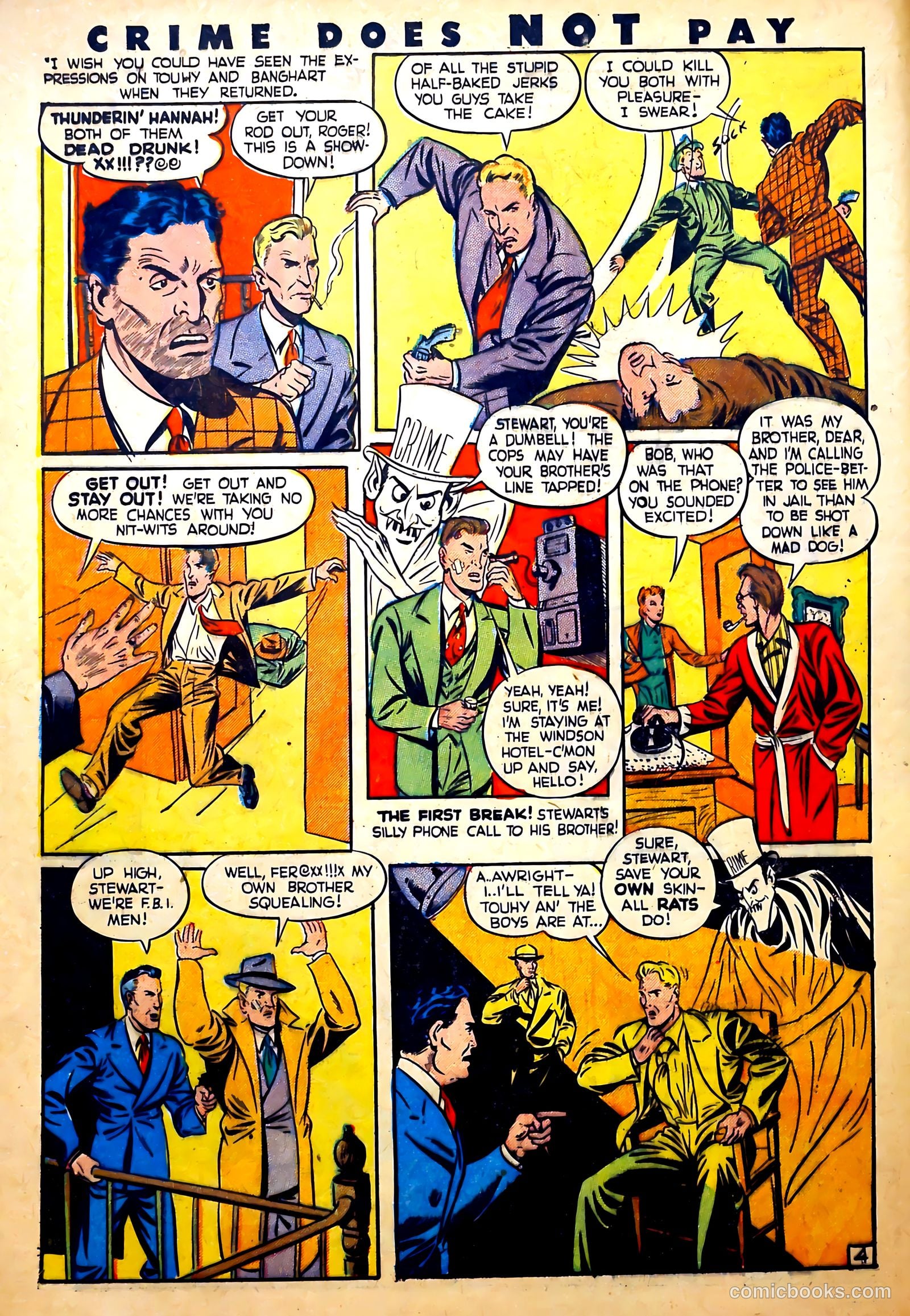 Crime Does Not Pay #28 (1943) — page 20 of 60