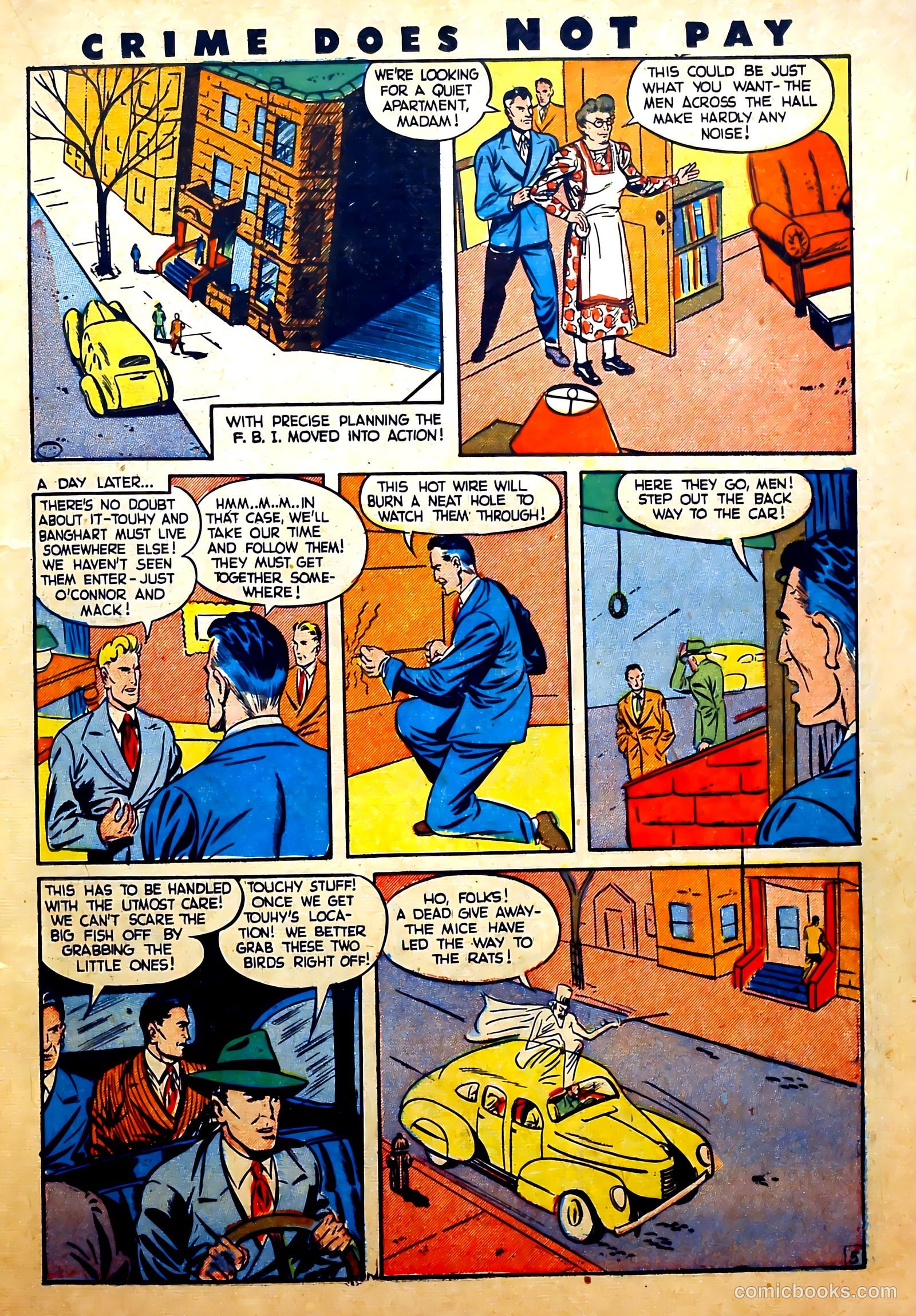 Crime Does Not Pay #28 (1943) — page 21 of 60