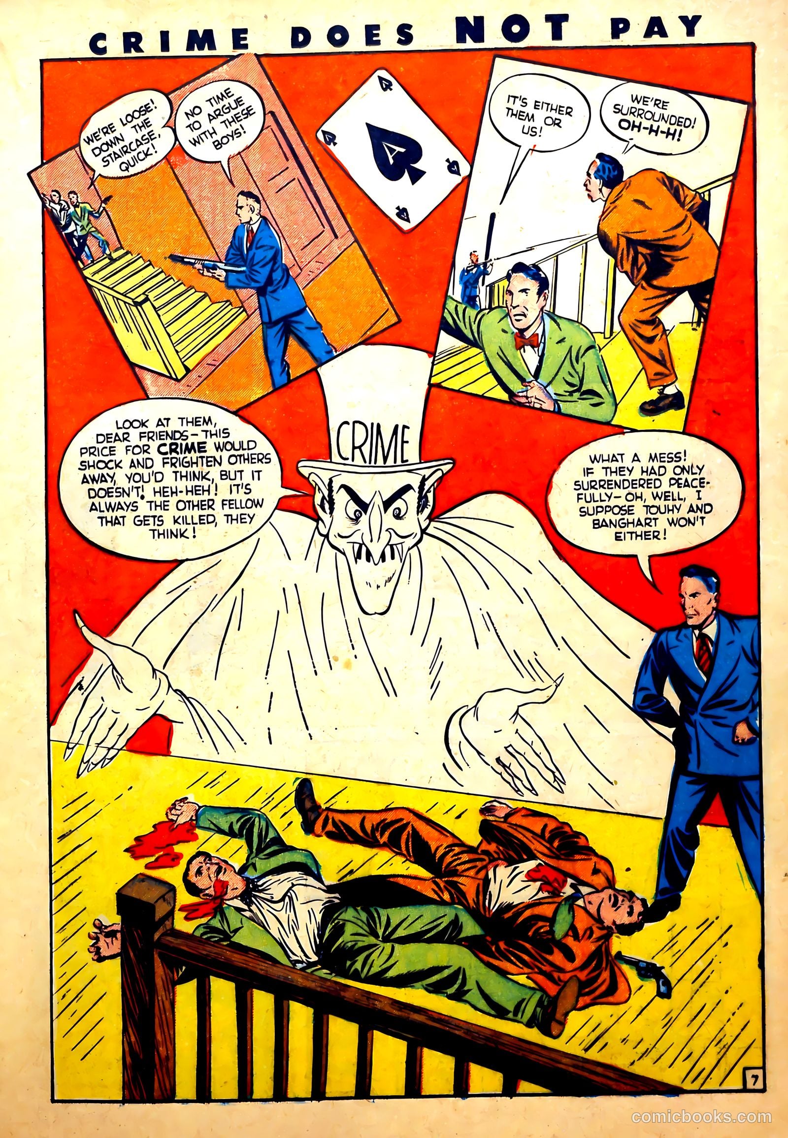 Crime Does Not Pay #28 (1943) — page 23 of 60