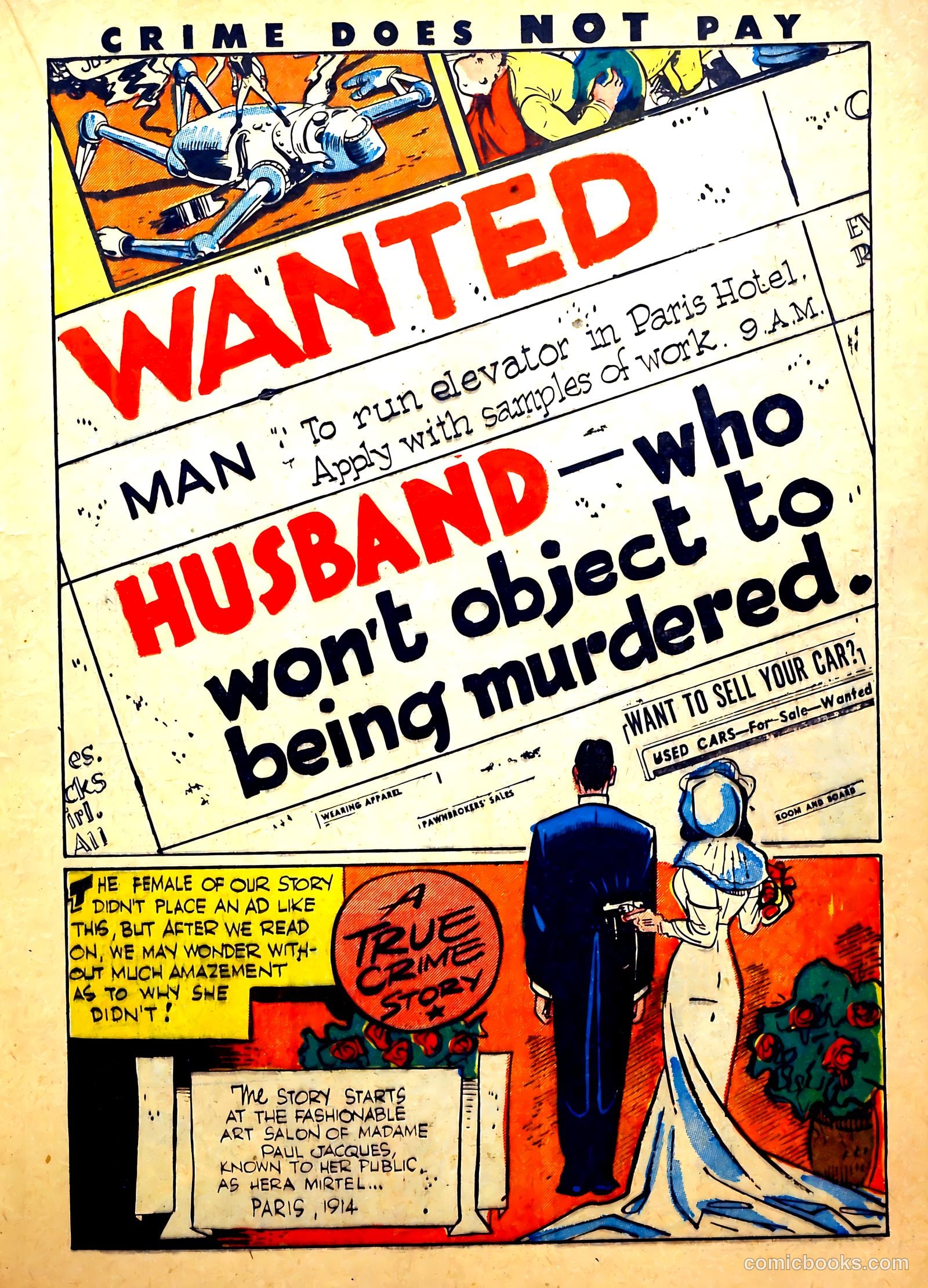 Crime Does Not Pay #28 (1943) — page 25 of 60