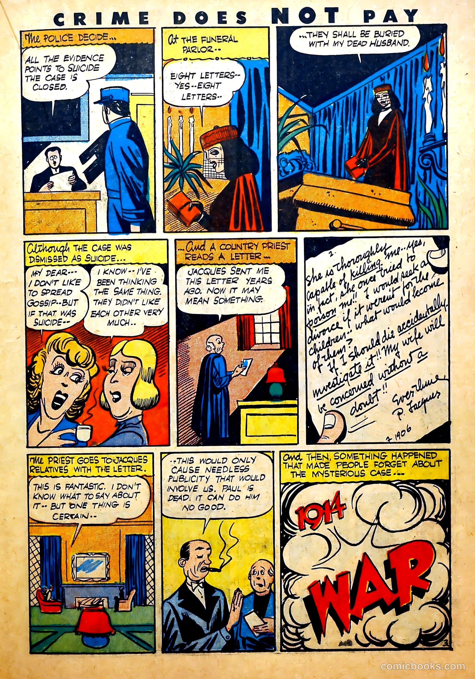 Crime Does Not Pay #28 (1943) — page 27 of 60