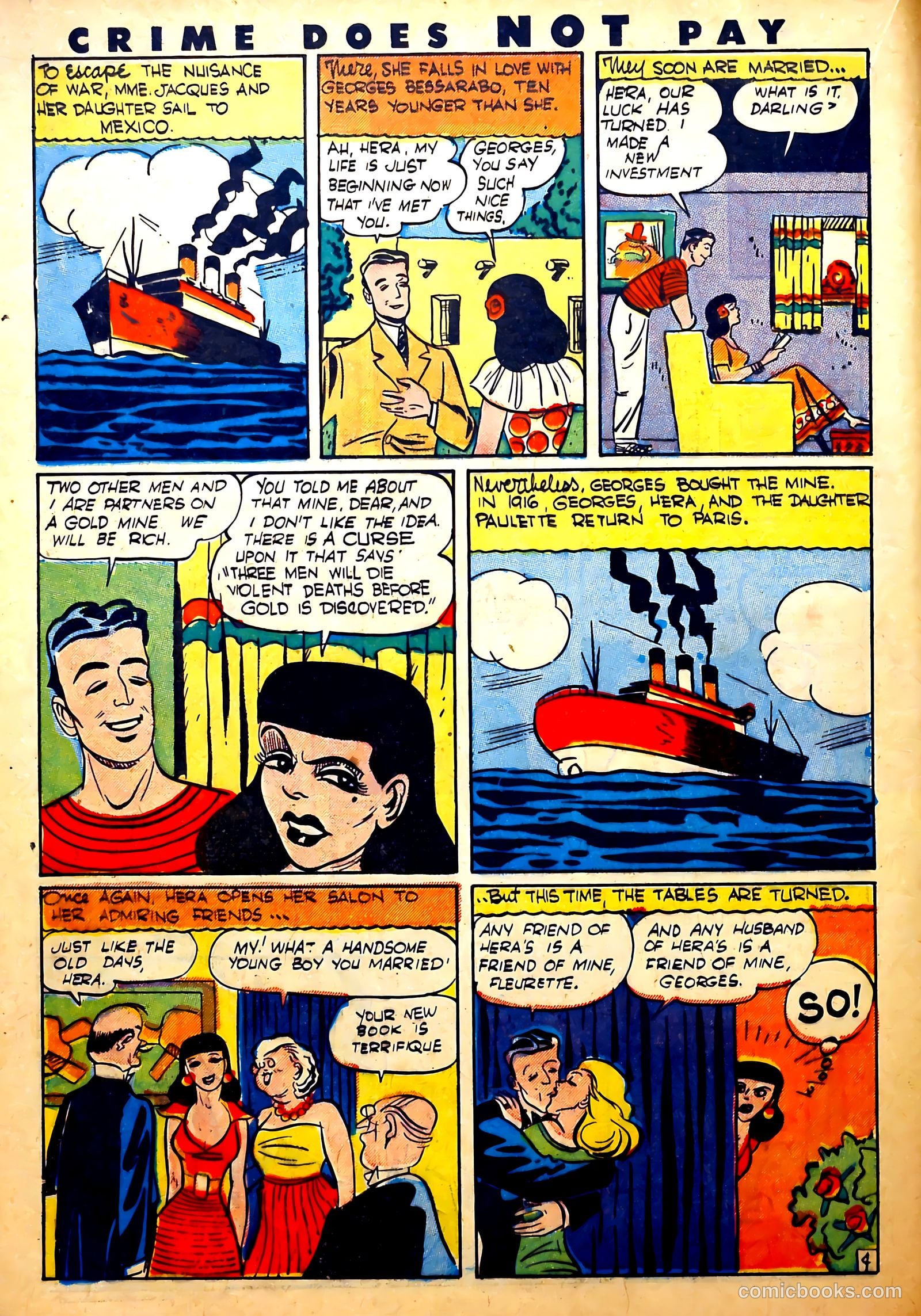 Crime Does Not Pay #28 (1943) — page 28 of 60