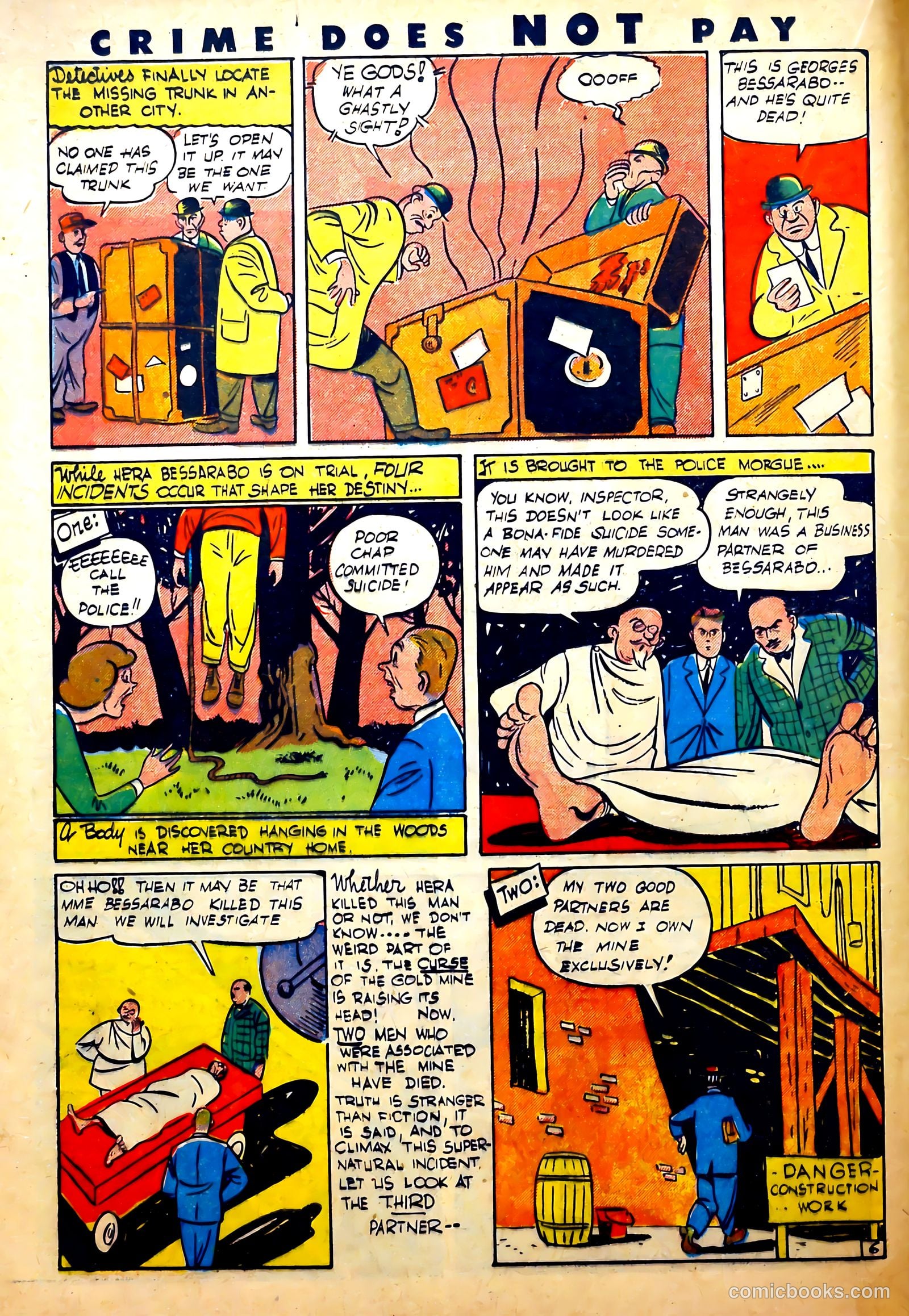 Crime Does Not Pay #28 (1943) — page 30 of 60