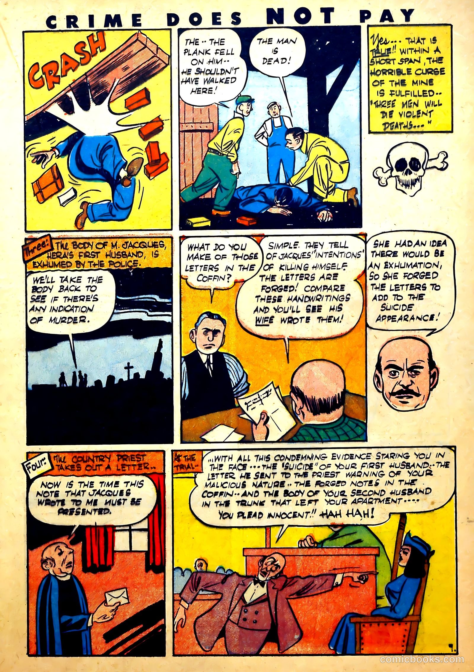 Crime Does Not Pay #28 (1943) — page 31 of 60