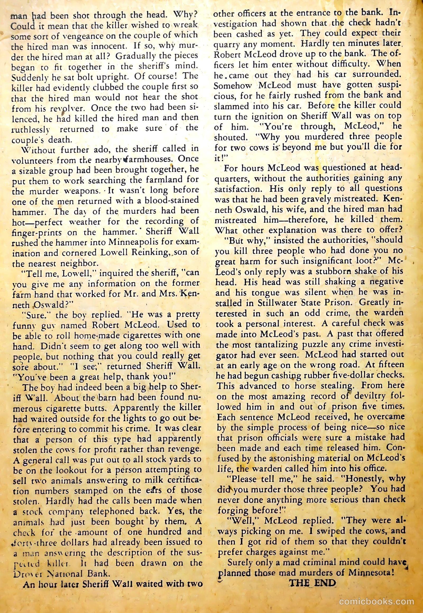 Crime Does Not Pay #28 (1943) — page 34 of 60