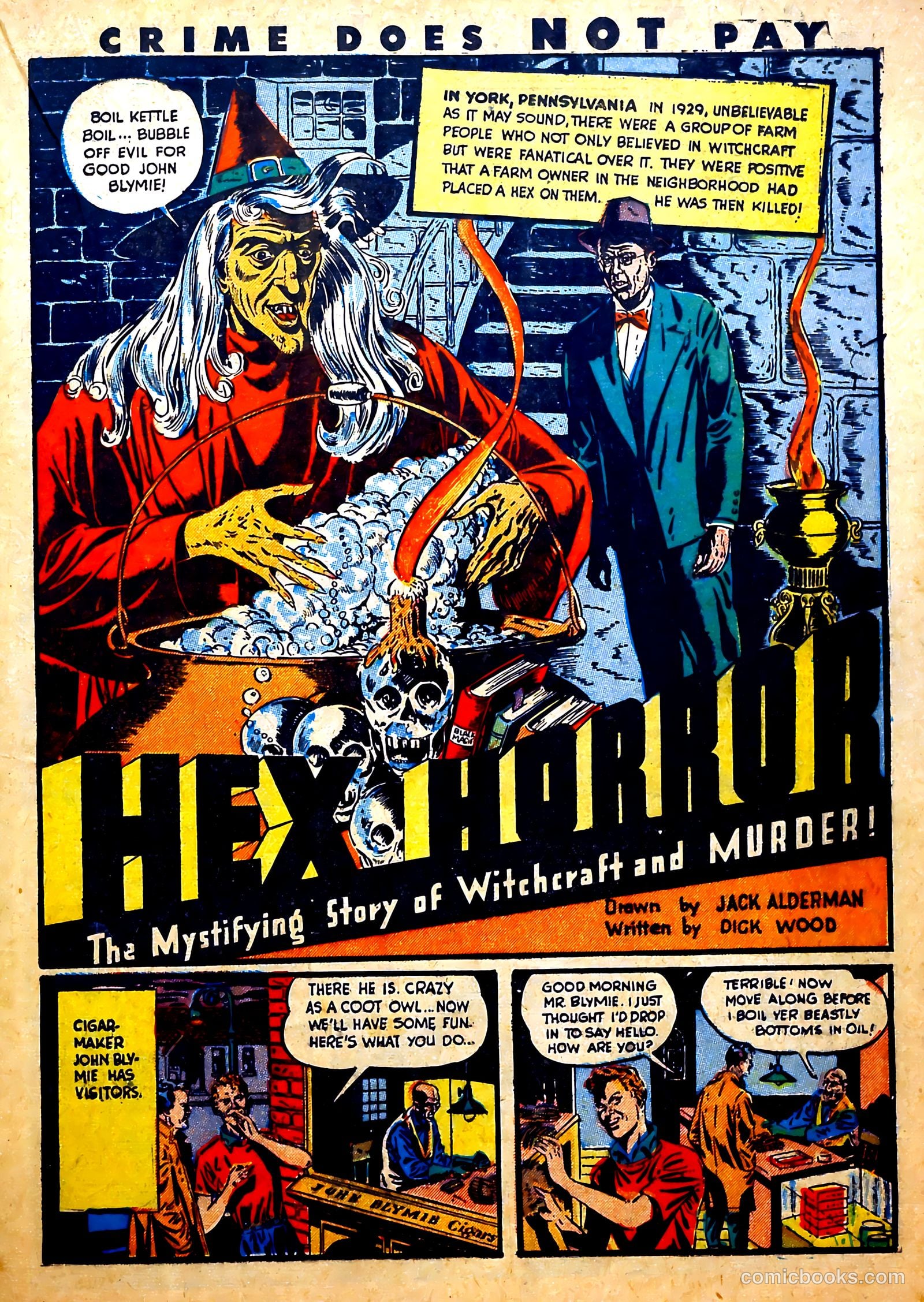 Crime Does Not Pay #28 (1943) — page 35 of 60