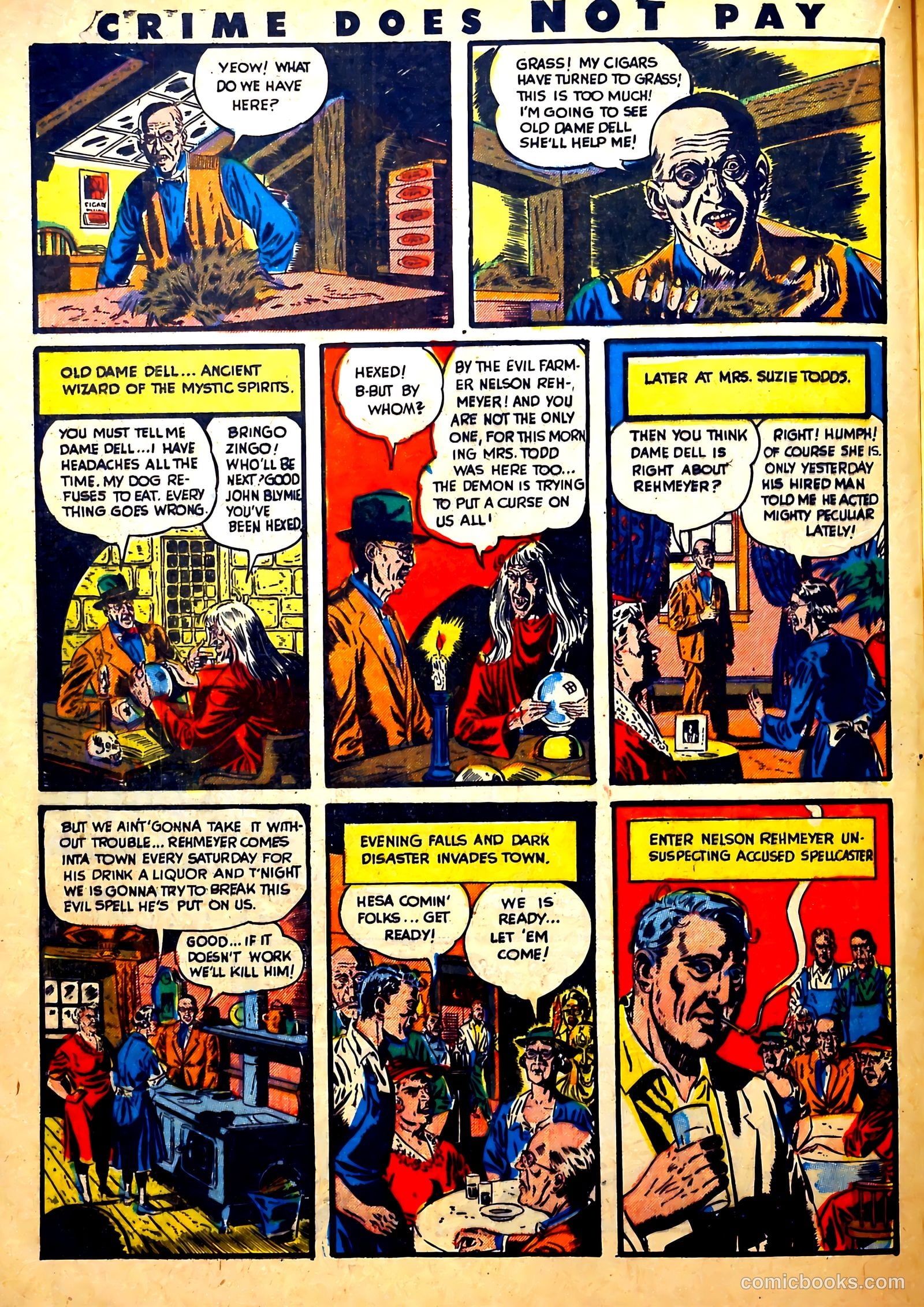 Crime Does Not Pay #28 (1943) — page 36 of 60