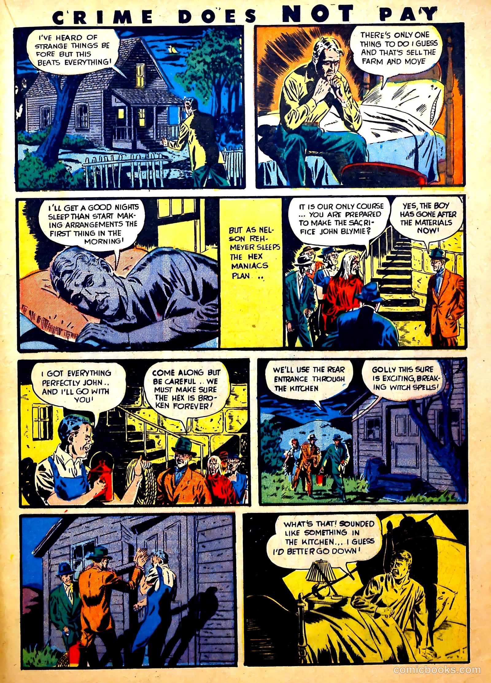 Crime Does Not Pay #28 (1943) — page 39 of 60