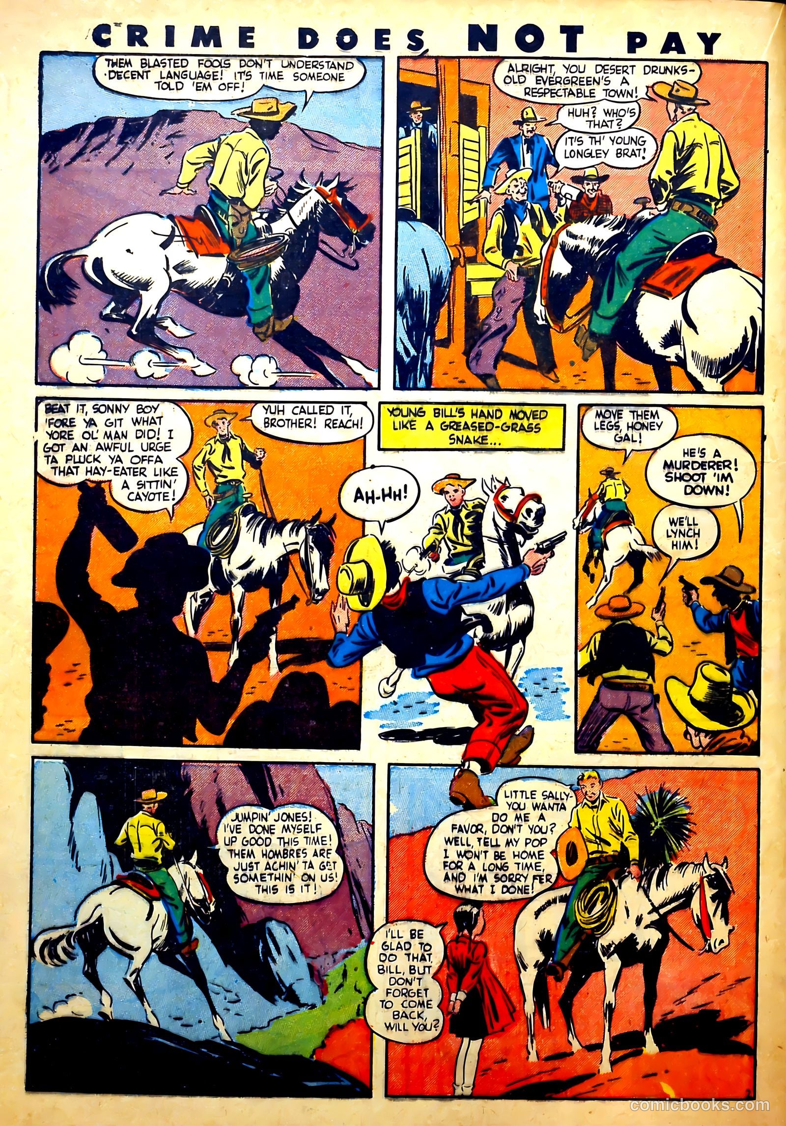 Crime Does Not Pay #28 (1943) — page 42 of 60
