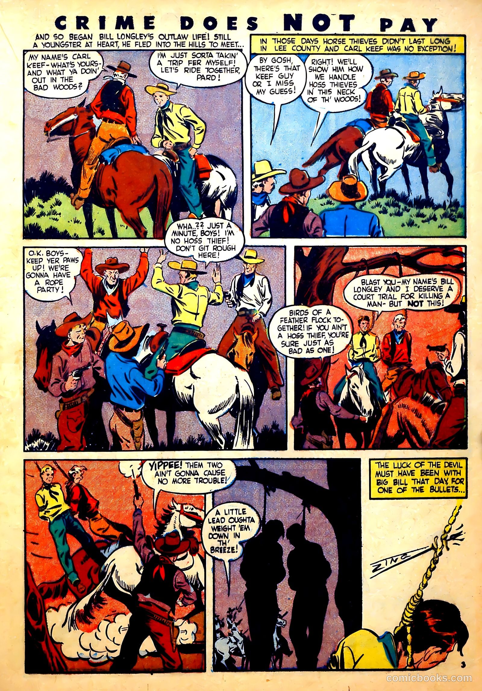 Crime Does Not Pay #28 (1943) — page 43 of 60