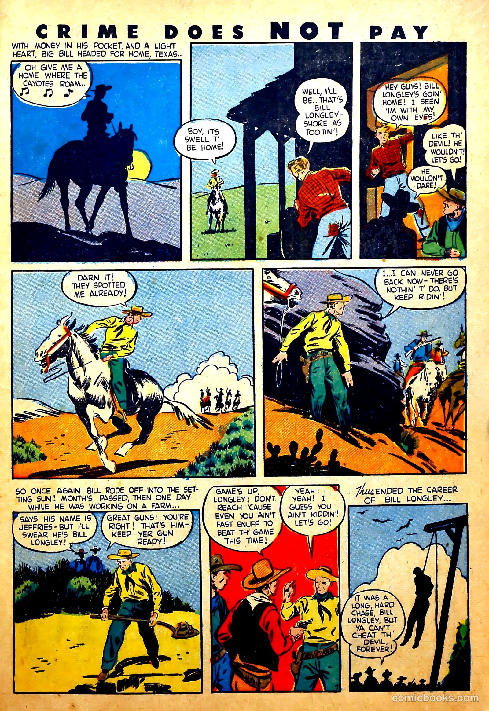 Crime Does Not Pay #28 (1943) — page 47 of 60