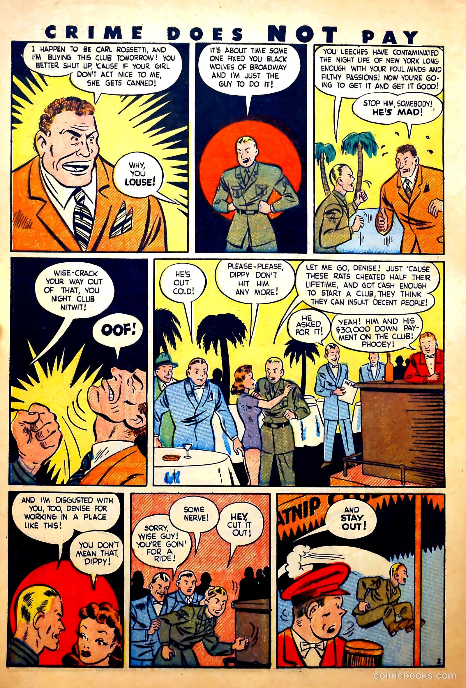 Crime Does Not Pay #28 (1943) — page 50 of 60