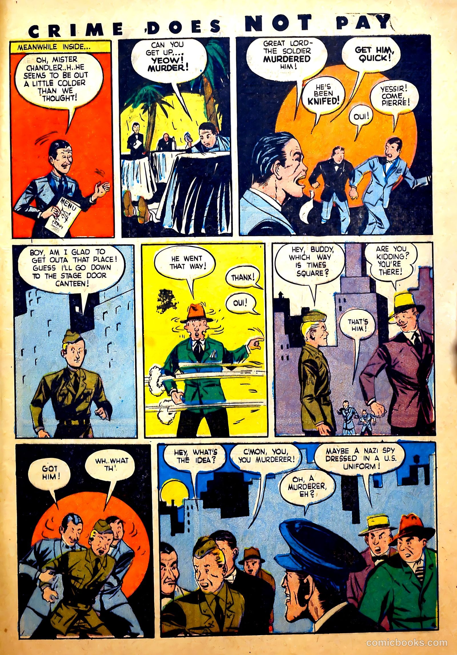 Crime Does Not Pay #28 (1943) — page 51 of 60