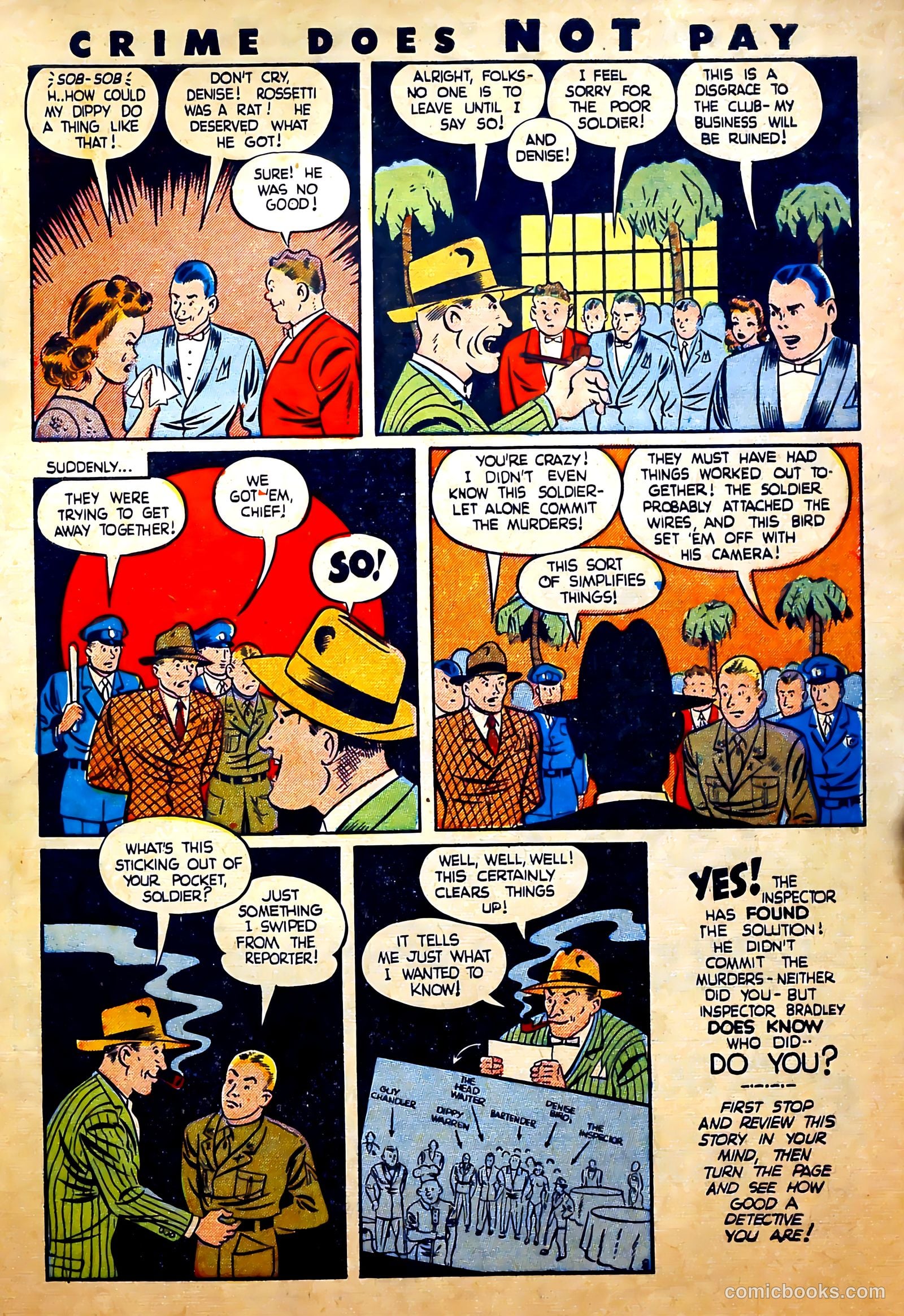 Crime Does Not Pay #28 (1943) — page 55 of 60