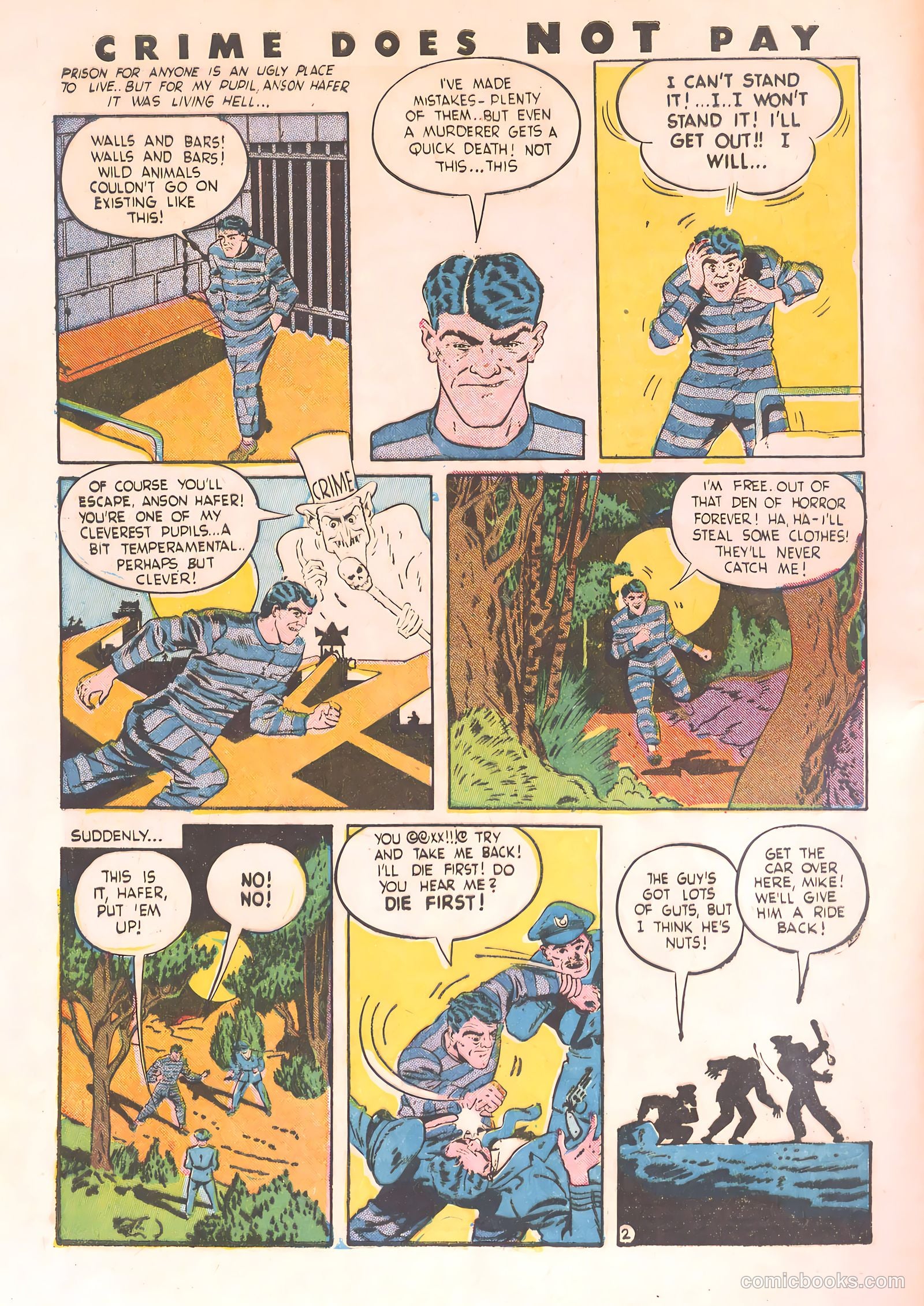 Crime Does Not Pay #29 (1943) — page 6 of 60
