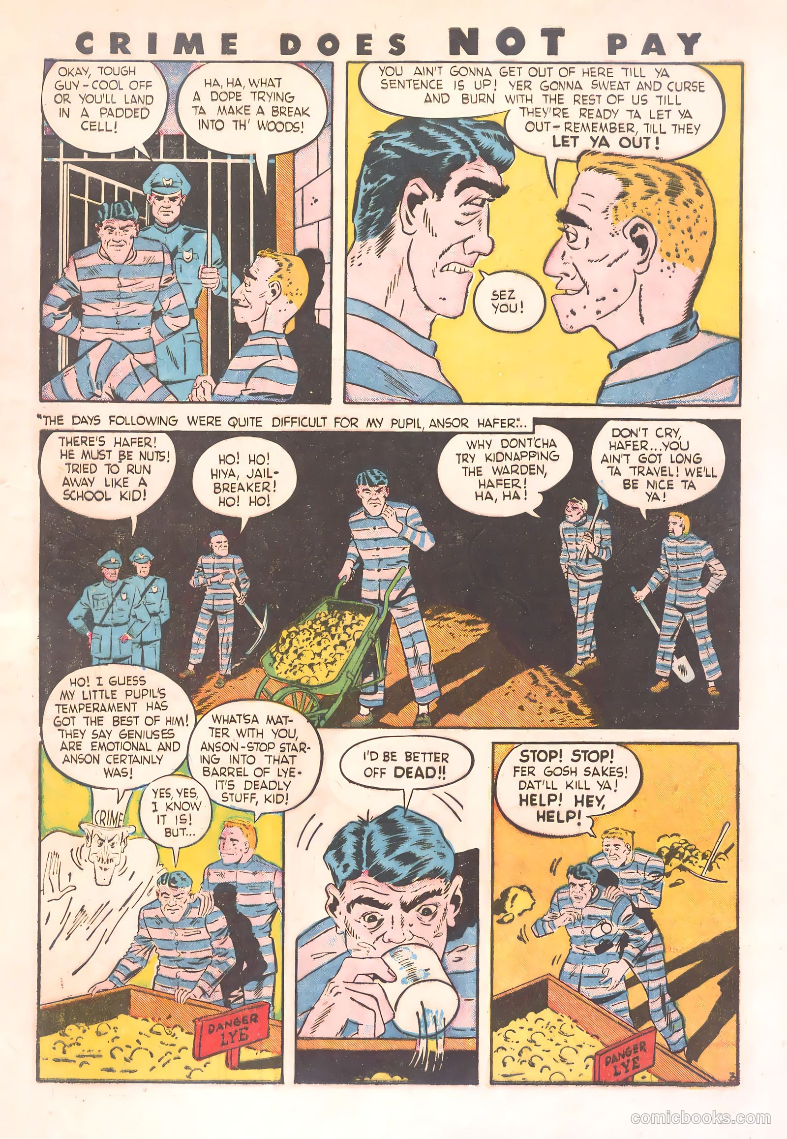 Crime Does Not Pay #29 (1943) — page 7 of 60