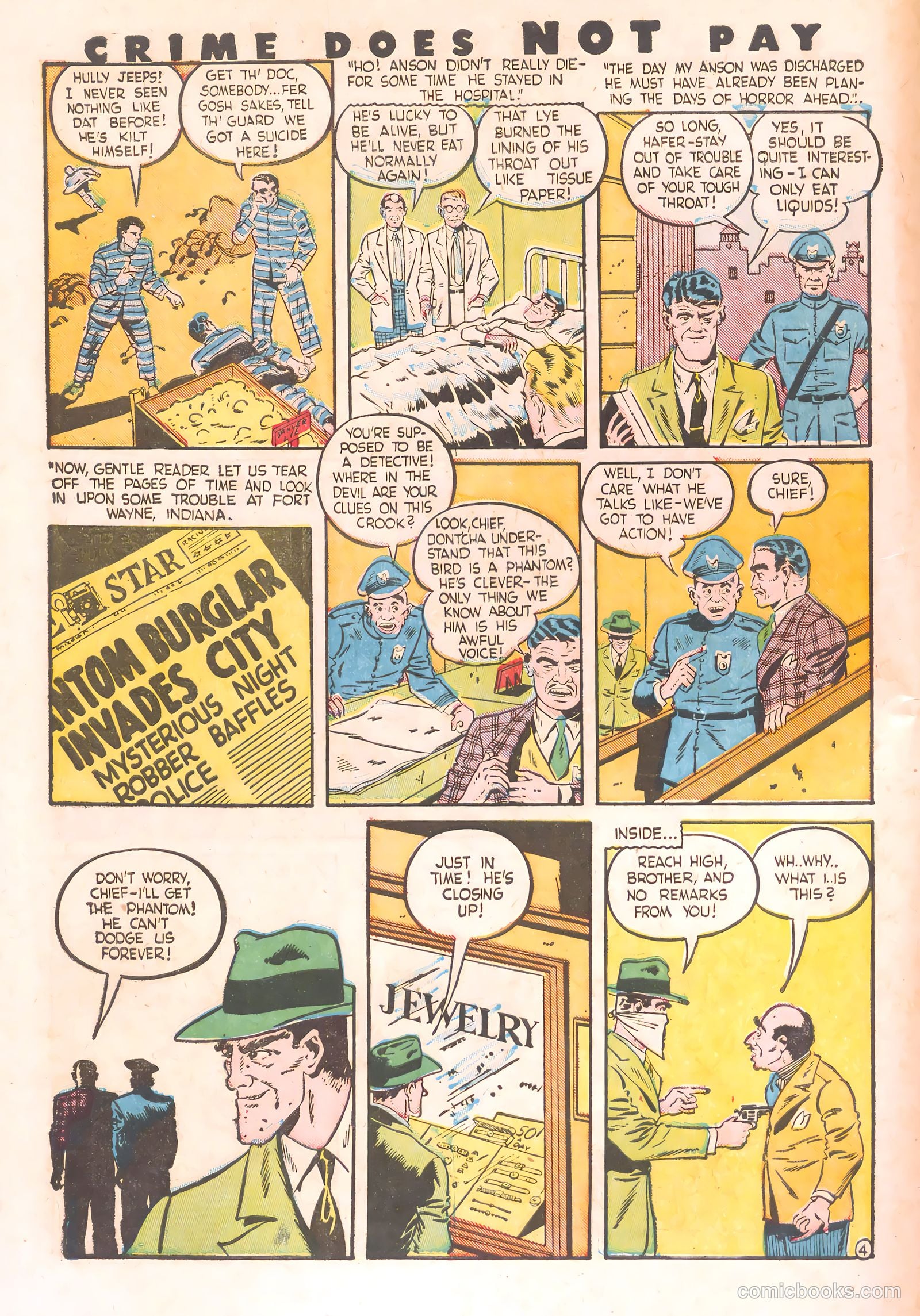 Crime Does Not Pay #29 (1943) — page 8 of 60