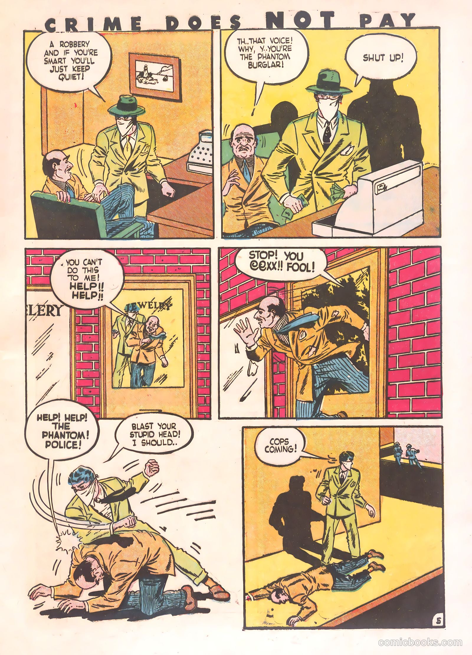 Crime Does Not Pay #29 (1943) — page 9 of 60
