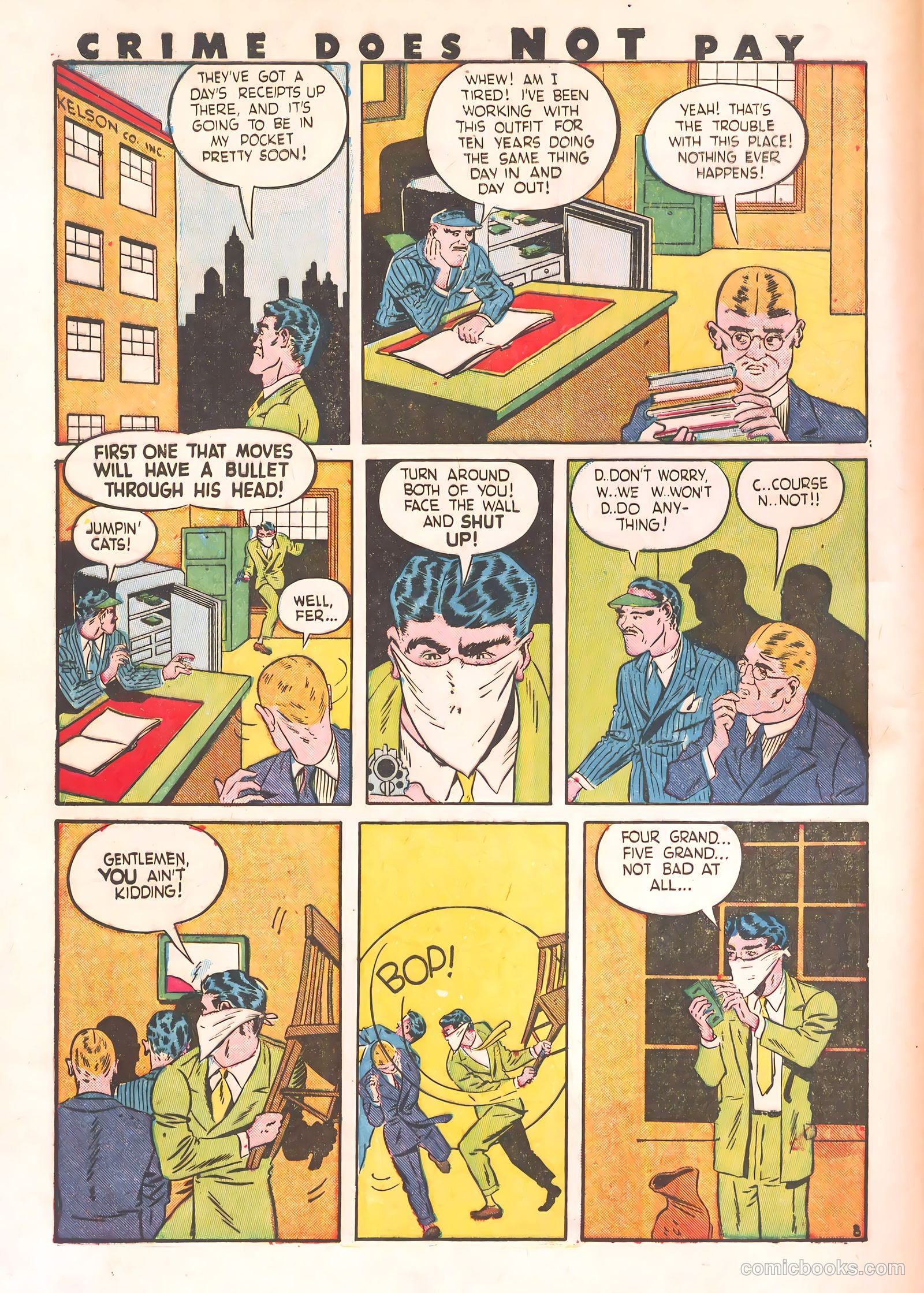 Crime Does Not Pay #29 (1943) — page 12 of 60