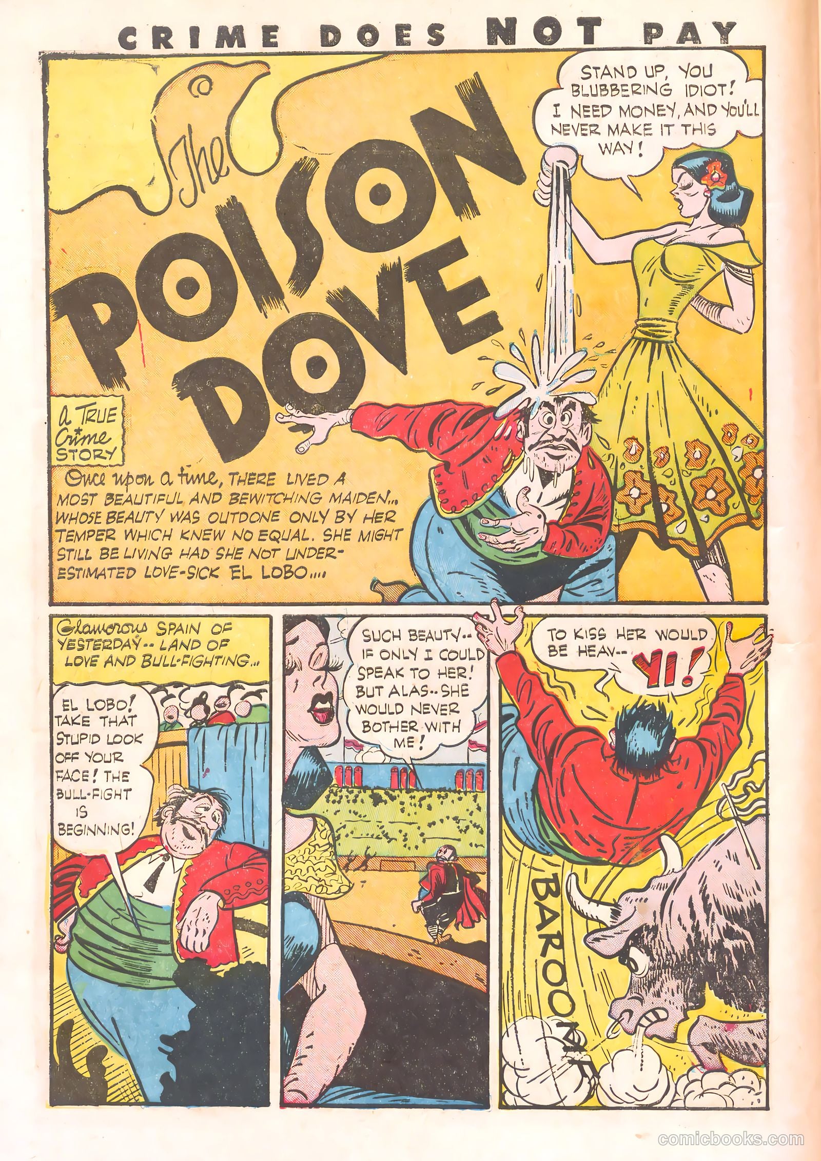 Crime Does Not Pay #29 (1943) — page 16 of 60