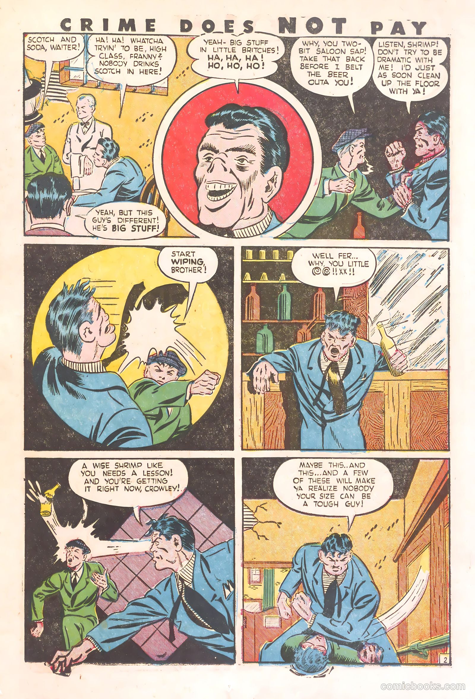 Crime Does Not Pay #29 (1943) — page 21 of 60