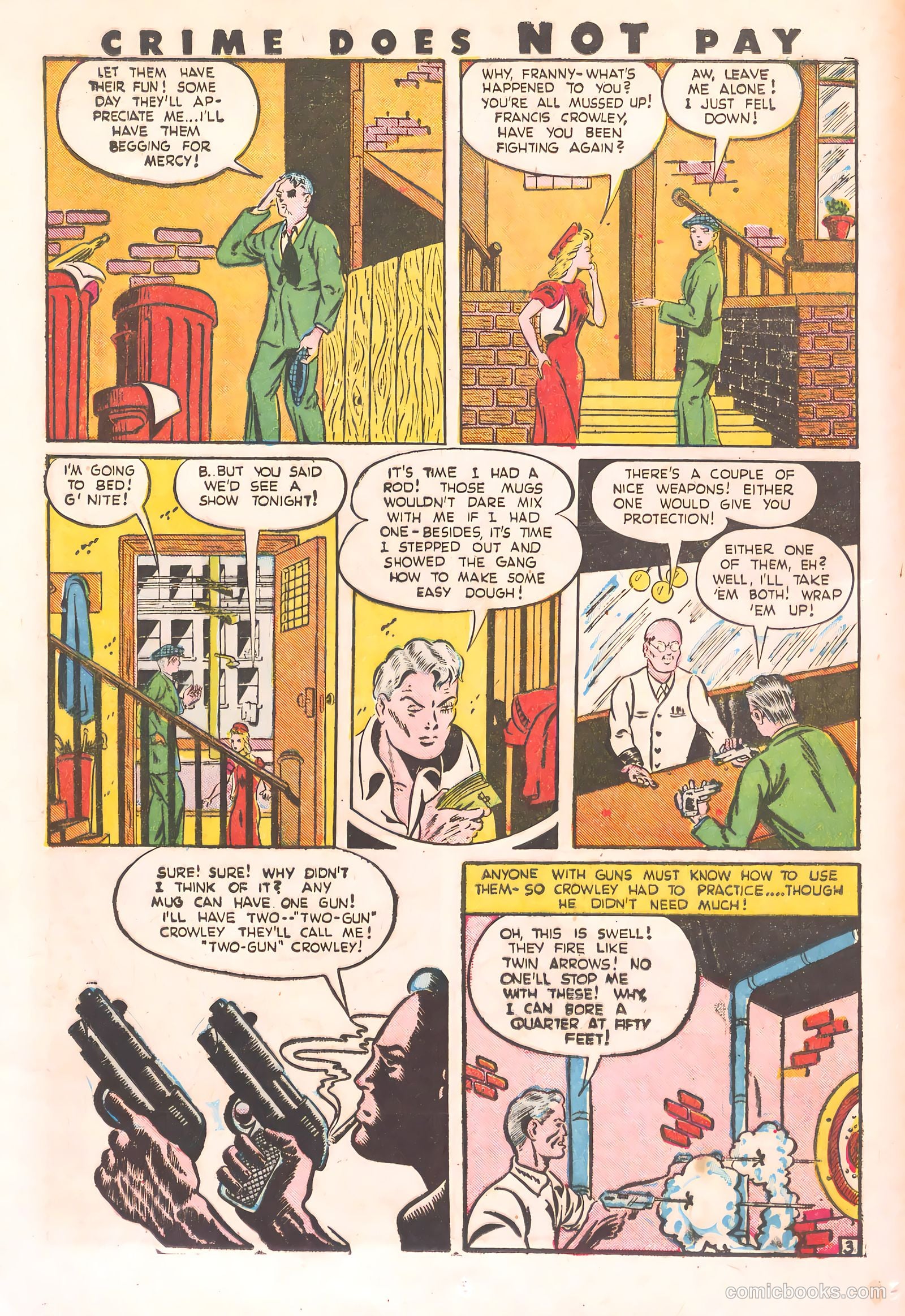 Crime Does Not Pay #29 (1943) — page 22 of 60