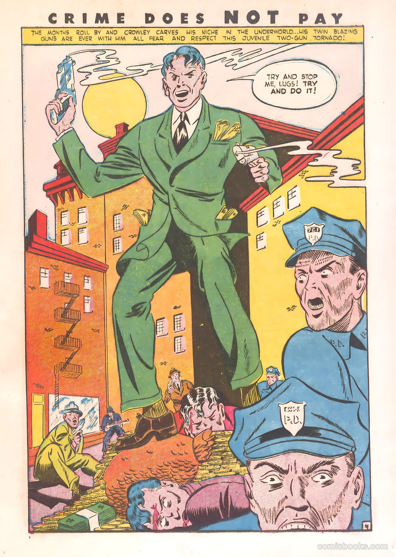 Crime Does Not Pay #29 (1943) — page 23 of 60