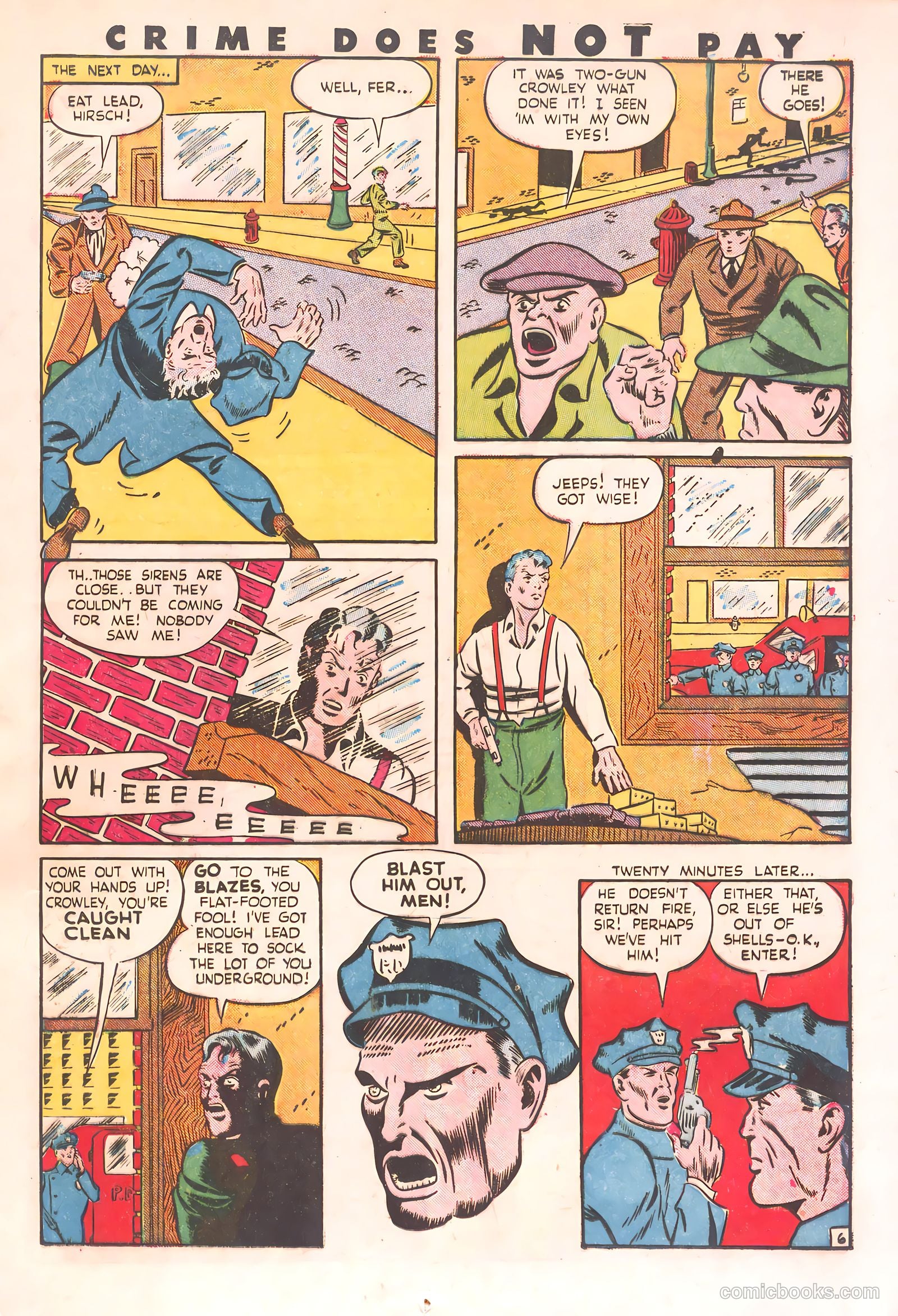 Crime Does Not Pay #29 (1943) — page 25 of 60