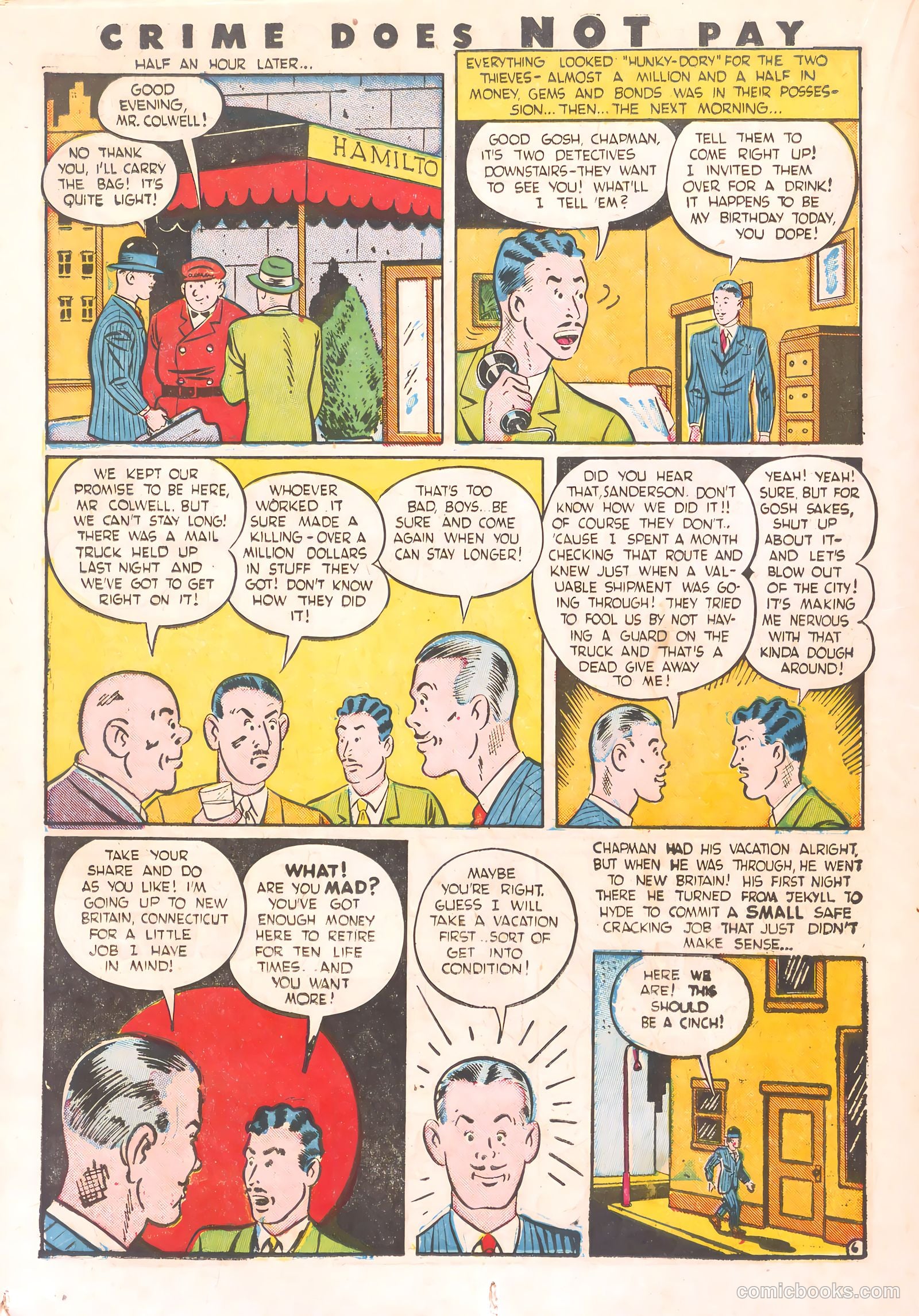 Crime Does Not Pay #29 (1943) — page 32 of 60