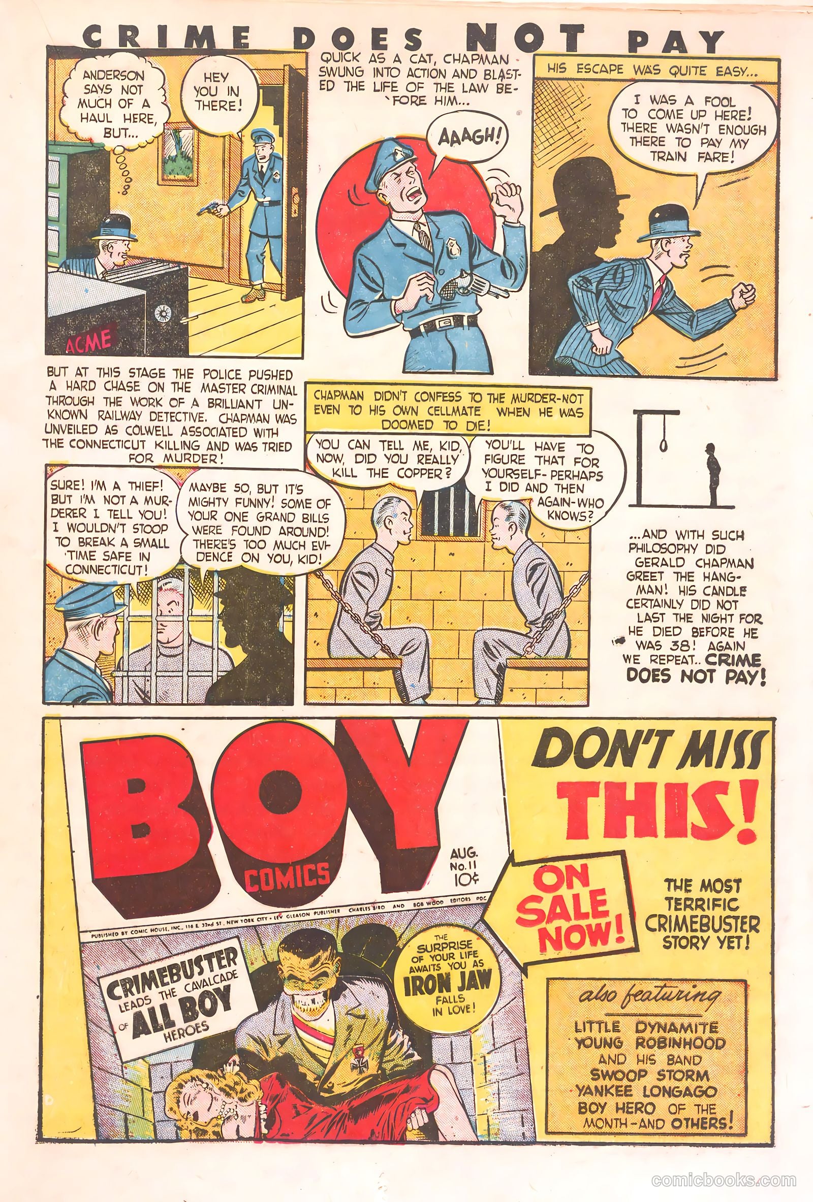 Crime Does Not Pay #29 (1943) — page 33 of 60