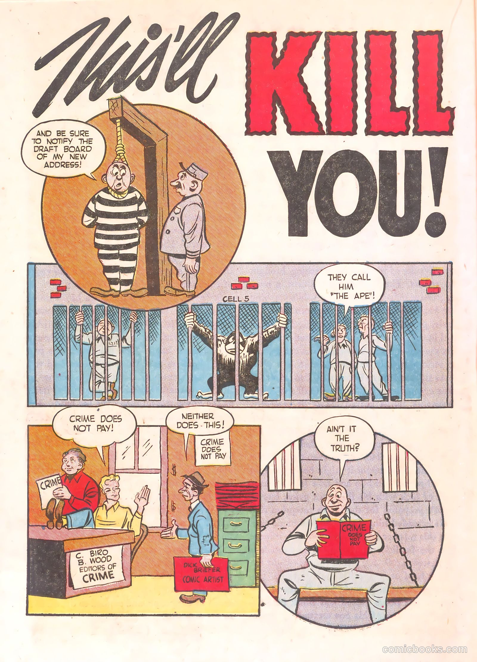 Crime Does Not Pay #29 (1943) — page 36 of 60